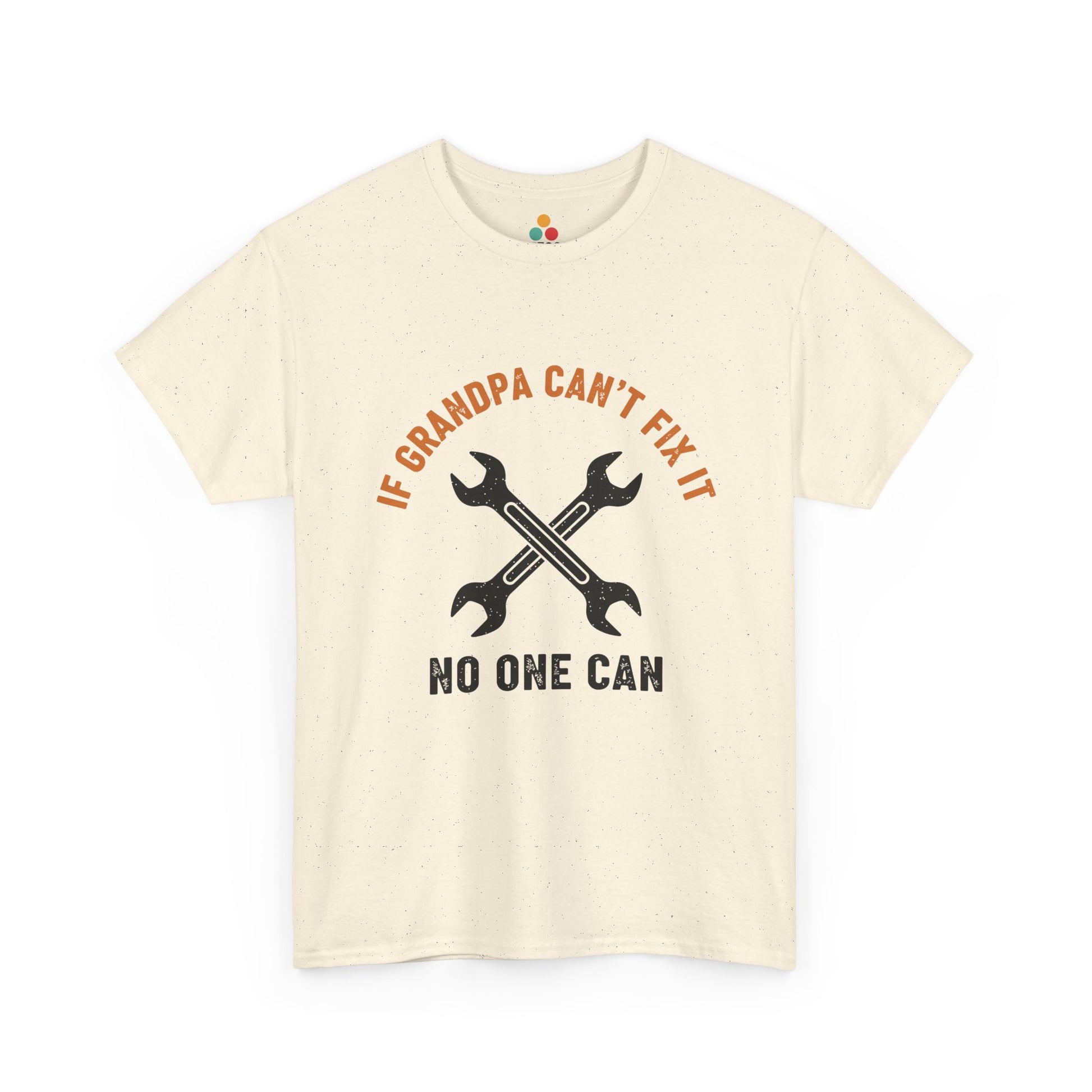 If Grandpa Can’t Fix It No One Can T-Shirt – Funny Mechanic Grandpa Gift | TEEZOCA 