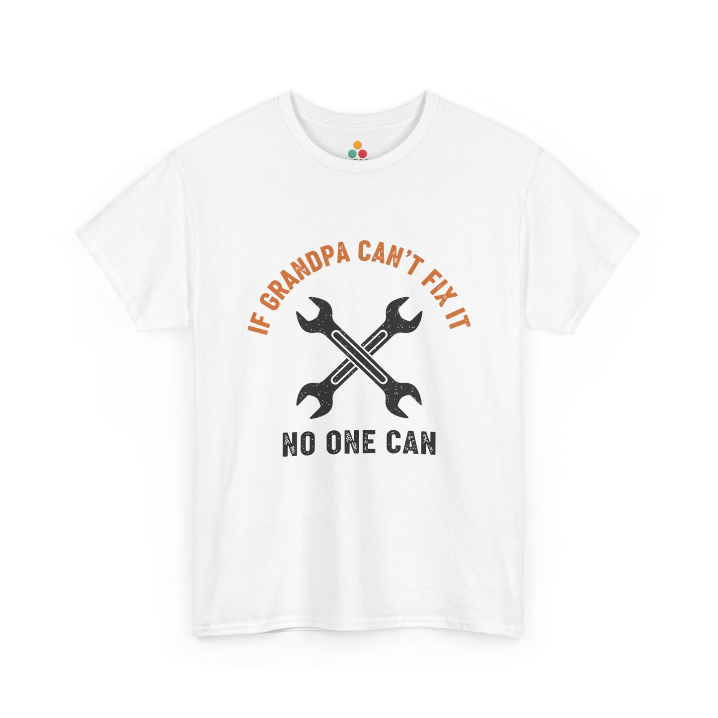 If Grandpa Can’t Fix It No One Can T-Shirt – Funny Mechanic Grandpa Gift | TEEZOCA 