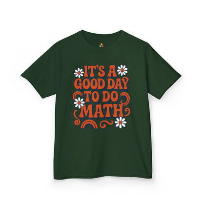 It’s A Good Day To Do Math Retro School Kids T-shirt | TEEZOCA It’s A Good Day To Do Math Kids T-shirt