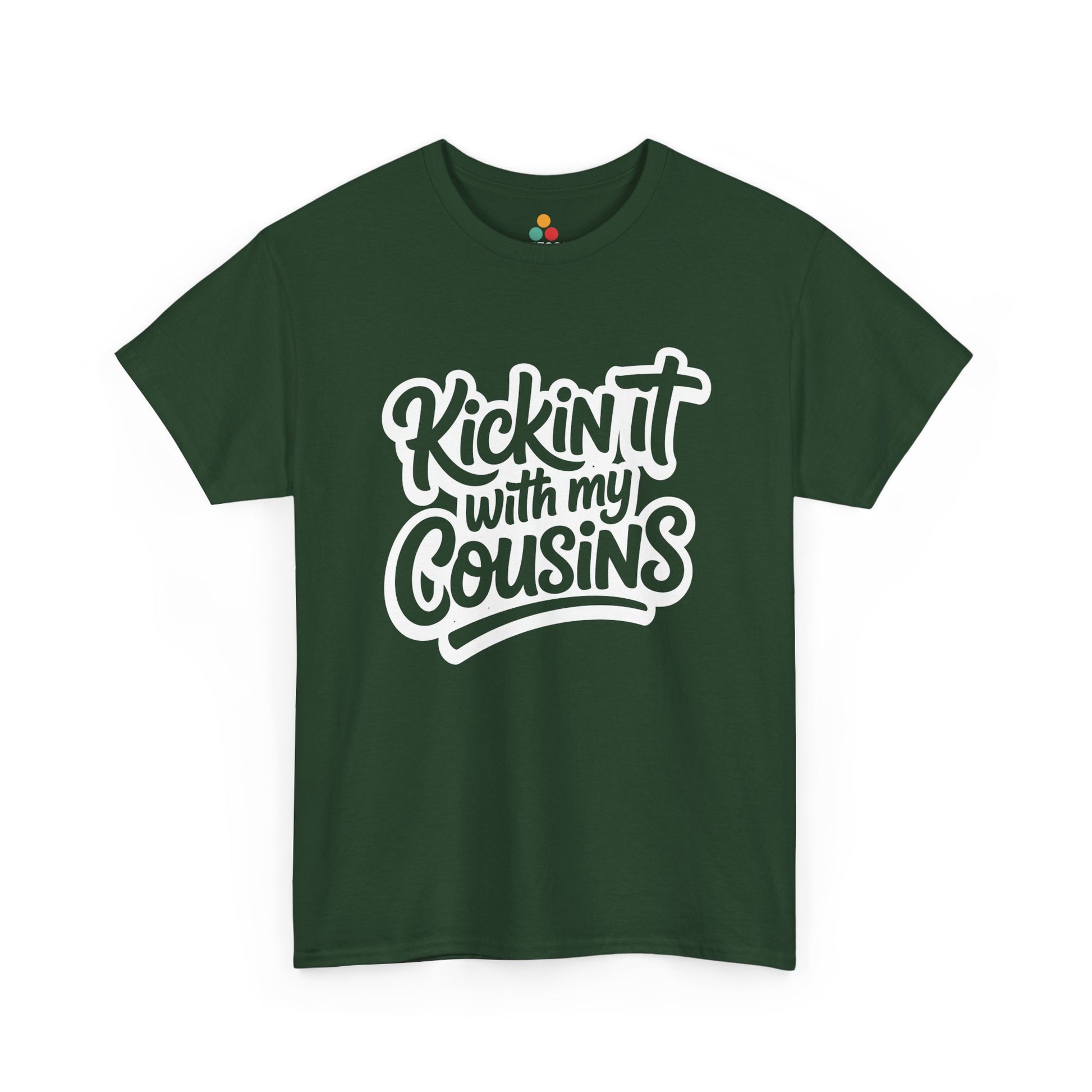 Kickin It With My Cousins T-Shirt – Funny Cousin Crew Tee for Boys and Girls | TEEZOCA 