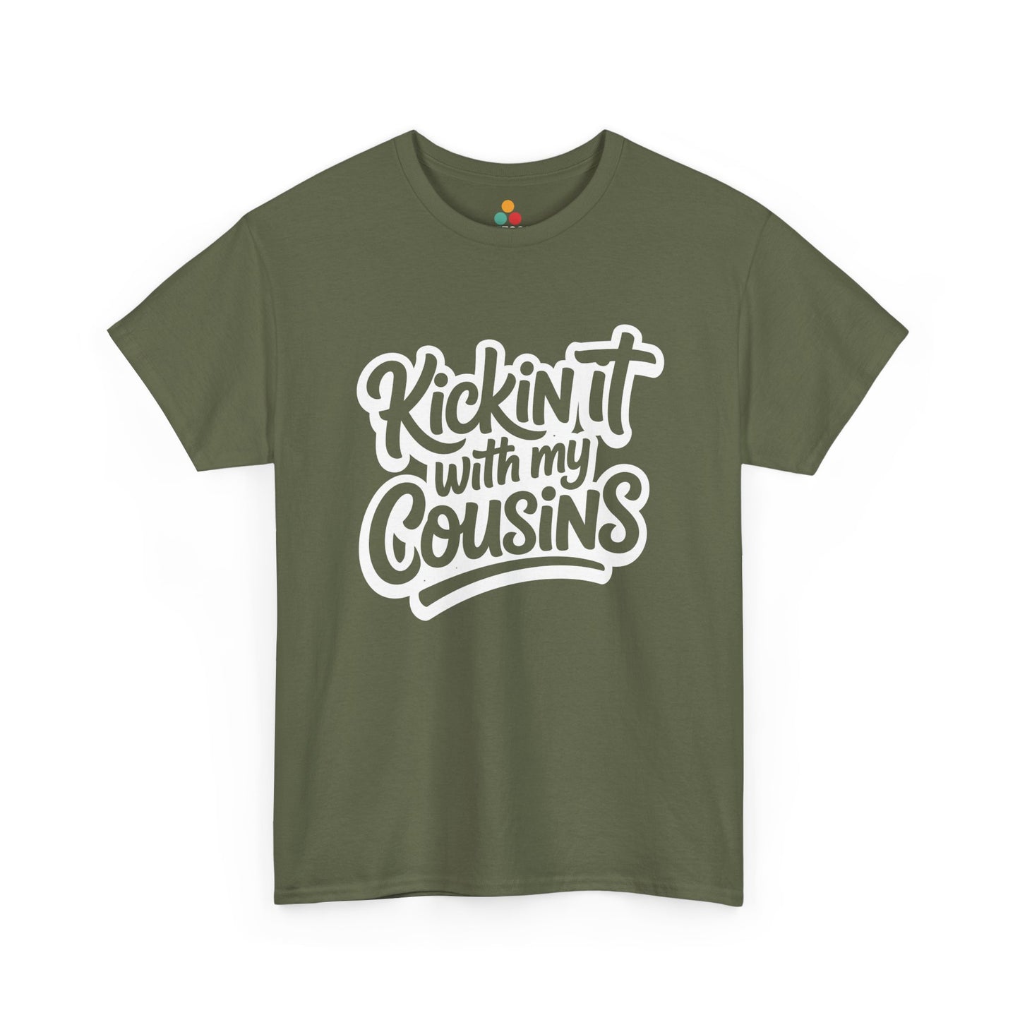 Kickin It With My Cousins T-Shirt – Funny Cousin Crew Tee for Boys and Girls | TEEZOCA 
