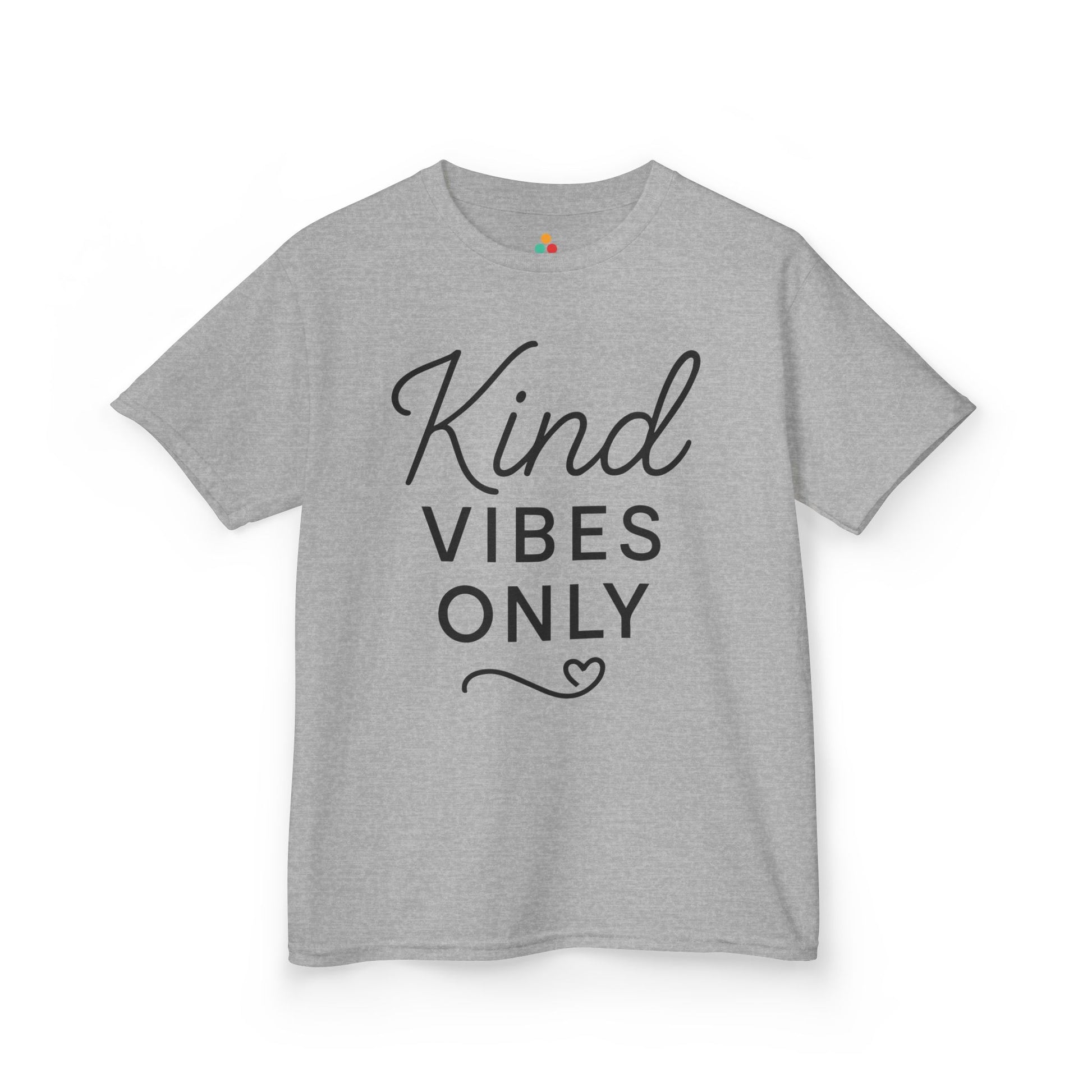 Kind Vibes Only Kids T-shirt for Unity Day Anti Bullying | TEEZOCA Kind Vibes Only orange Unity Day shirt