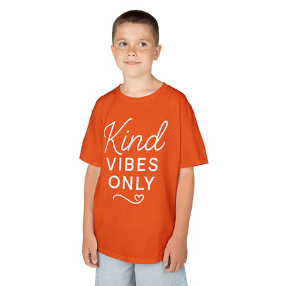 Kind Vibes Only Kids T-shirt for Unity Day Anti Bullying | TEEZOCA Unity Day kindness message Kids T-shirt