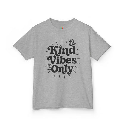 Kind Vibes Only Orange Unity Day Anti-Bullying Kids T-shirt | TEEZOCA Unity Day kindness positivity Kids T-shirt