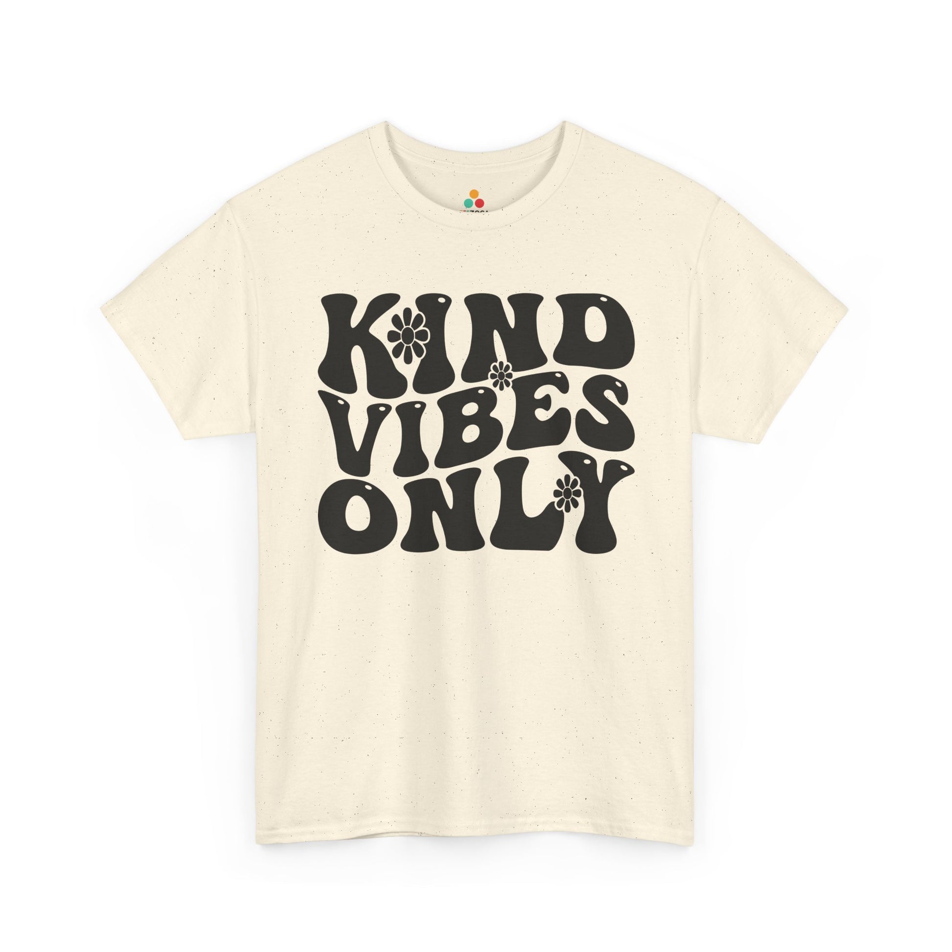 Kind Vibes Only Unisex T-Shirt | Unity Day Kindness Anti-Bullying Tee | TEEZOCA positivity theme Unisex T-shirt kindness unity graphic