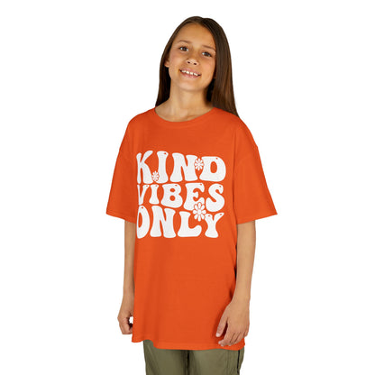 Kind Vibes Only Unisex T-shirt for Unity Day | TEEZOCA Unity Day kindness awareness graphic tee