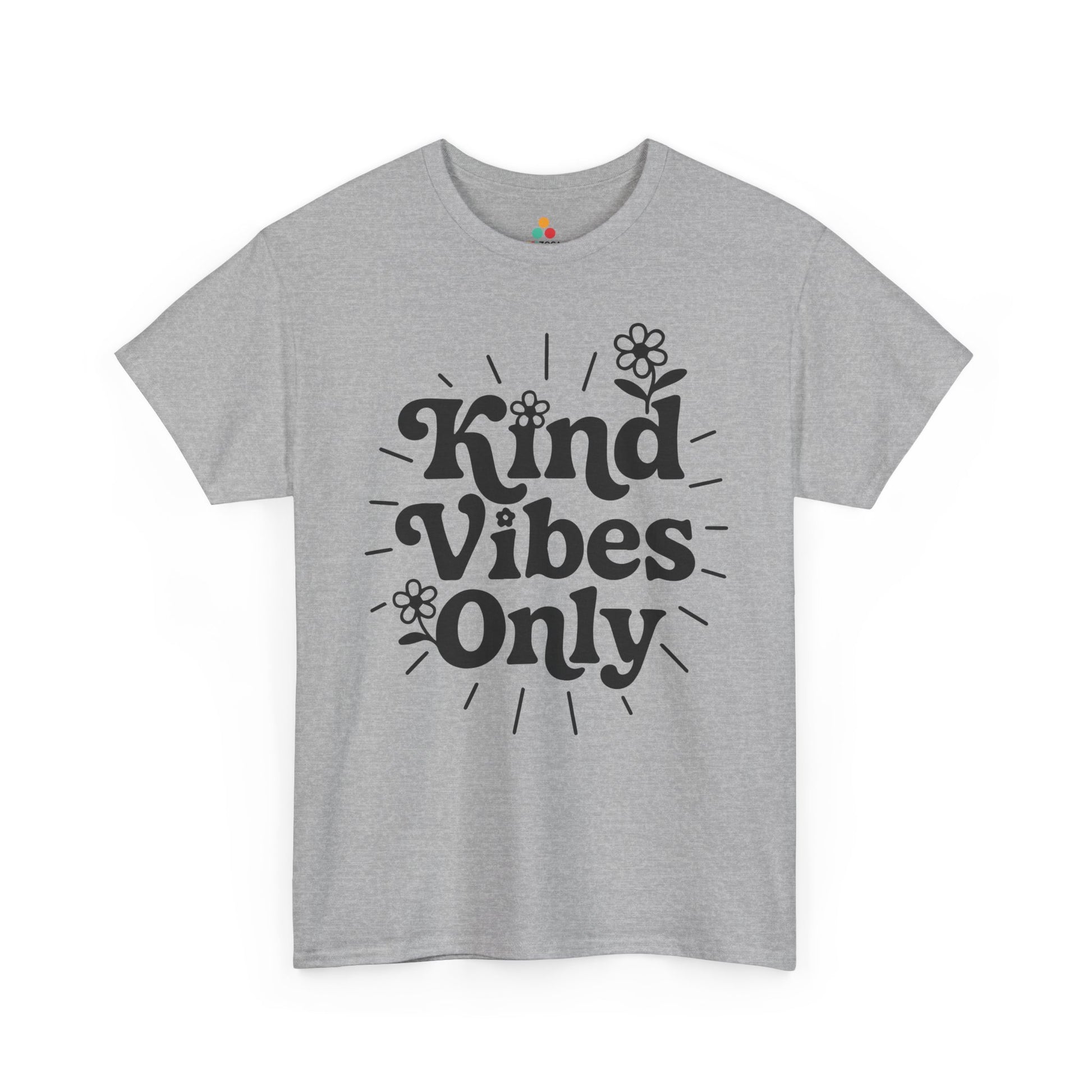 Kind Vibes Only Unity Day Anti-Bullying Message Unisex T-shirt | TEEZOCA be kind positive vibes Unisex T-shirt design
