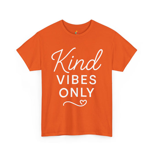 Kind Vibes Only Unity Day Orange Anti-Bullying Unisex T-shirt | TEEZOCA Kind Vibes Only Unisex T-shirt for Unity Day awareness
