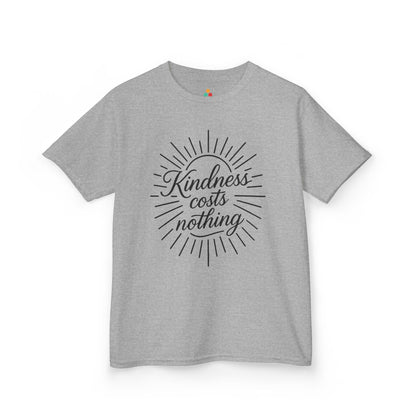 Kindness Costs Nothing Orange Unity Day Kids T-shirt | TEEZOCA anti-bullying orange kindness design Kids T-shirt