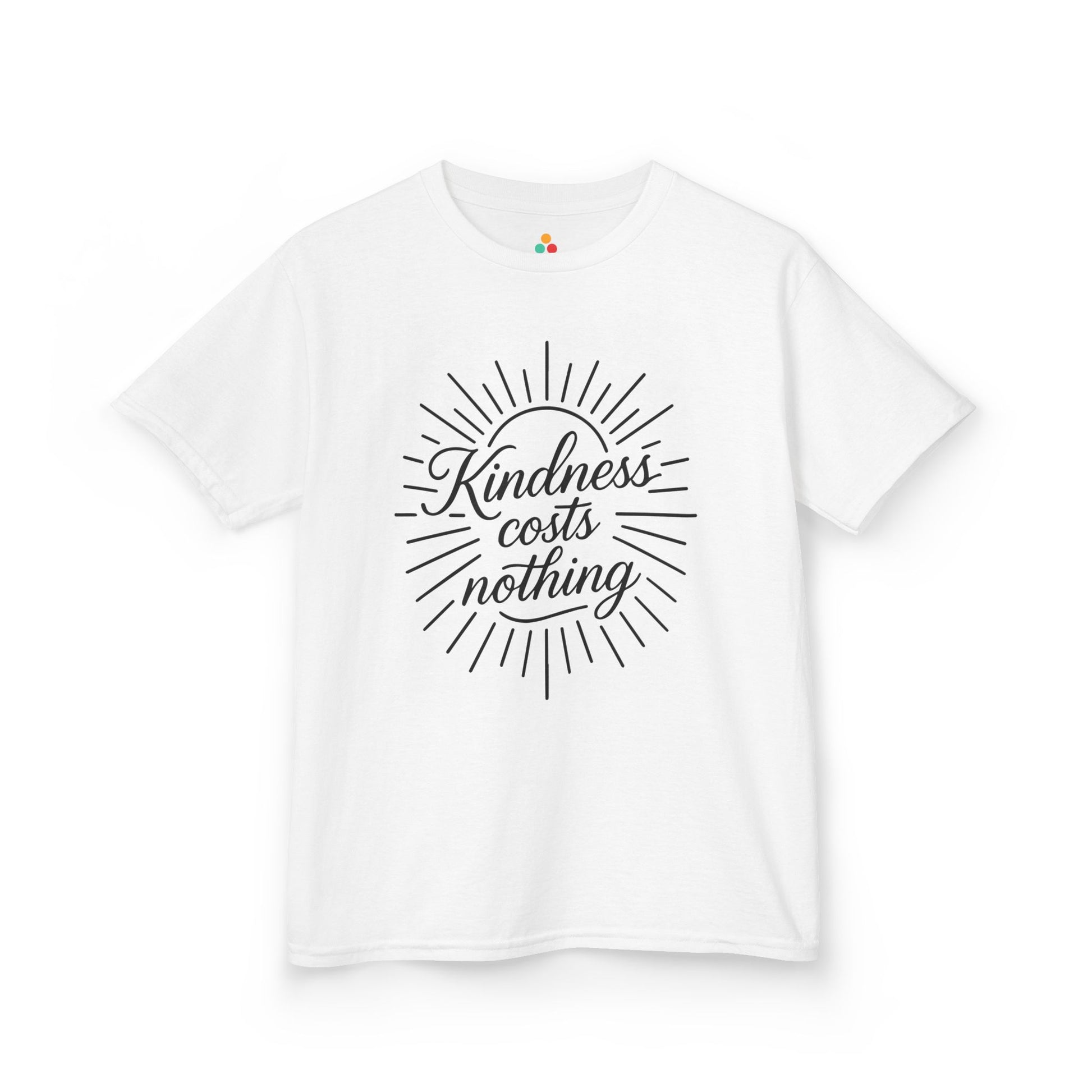 Kindness Costs Nothing Orange Unity Day Kids T-shirt | TEEZOCA orange Unity Day positivity slogan Kids T-shirt