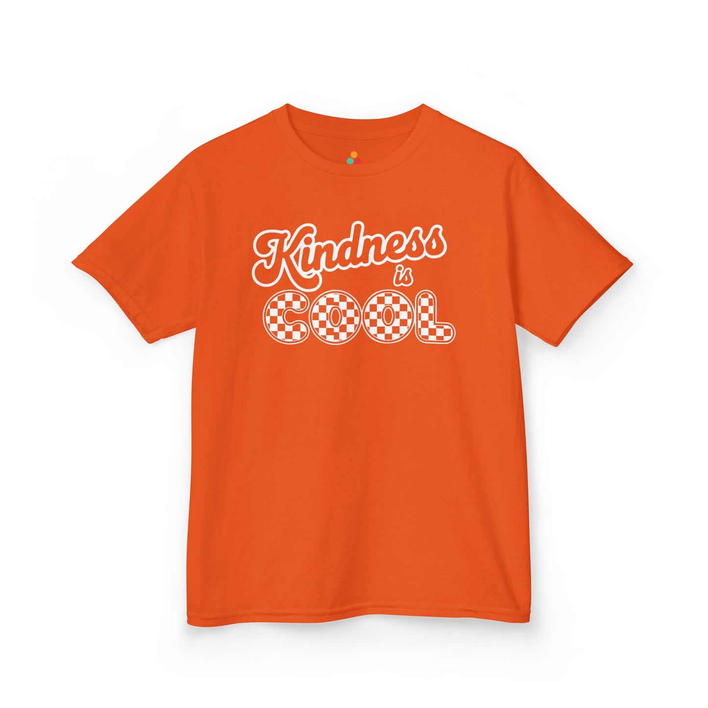 Kindness Is Cool Orange Unity Day Anti-Bullying Kids T-shirt | TEEZOCA Kindness Is Cool orange Unity Day Kids T-shirt