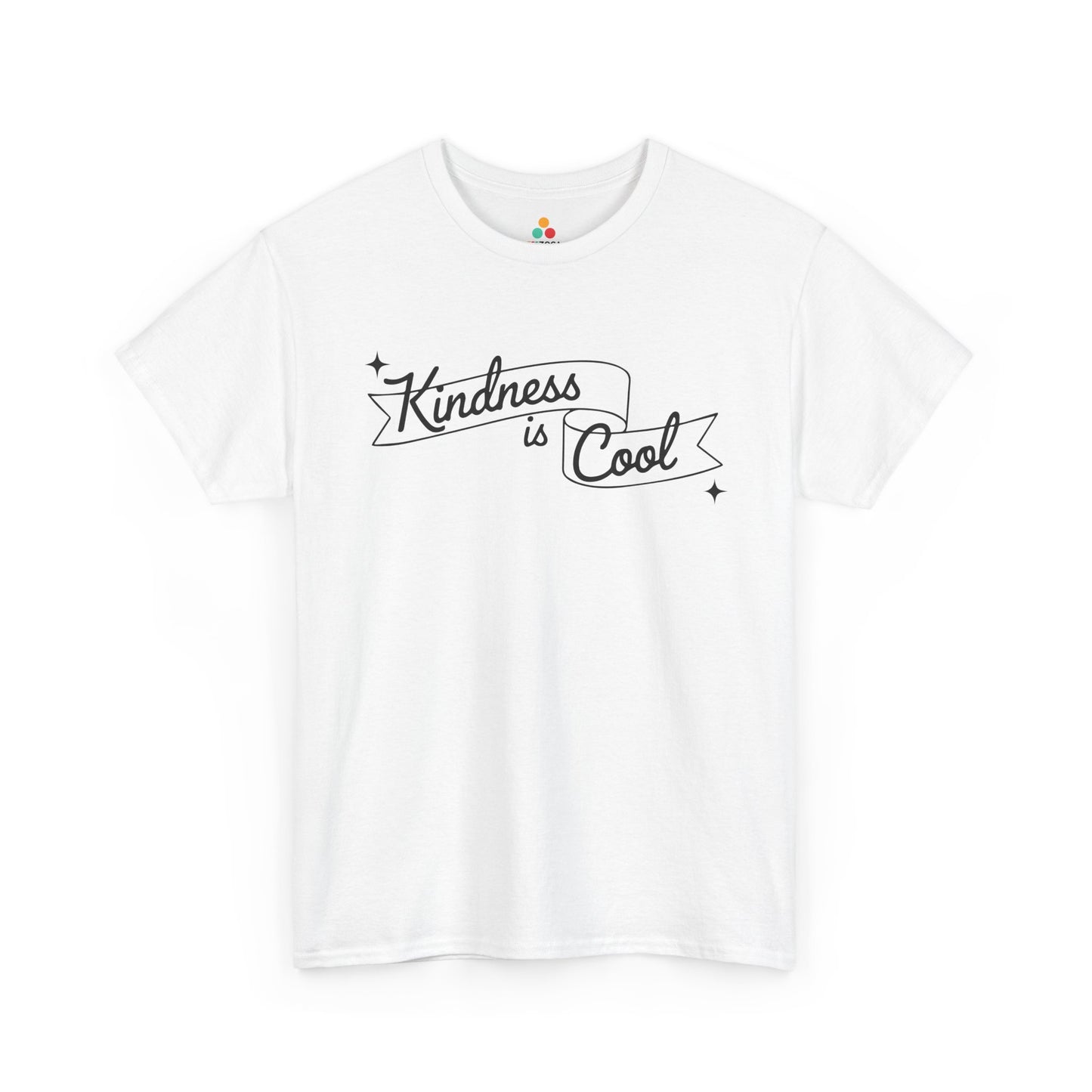 Kindness Is Cool Unisex T-Shirt | Unity Day Be Kind Positive Message Tee | TEEZOCA anti-bullying Unisex T-shirt kindness is cool graphic