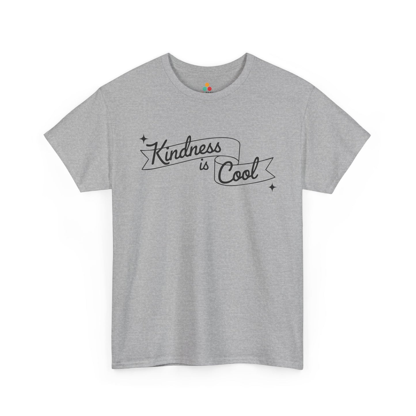 Kindness Is Cool Unisex T-Shirt | Unity Day Be Kind Positive Message Tee | TEEZOCA inclusive design Unisex T-shirt kindness is cool slogan