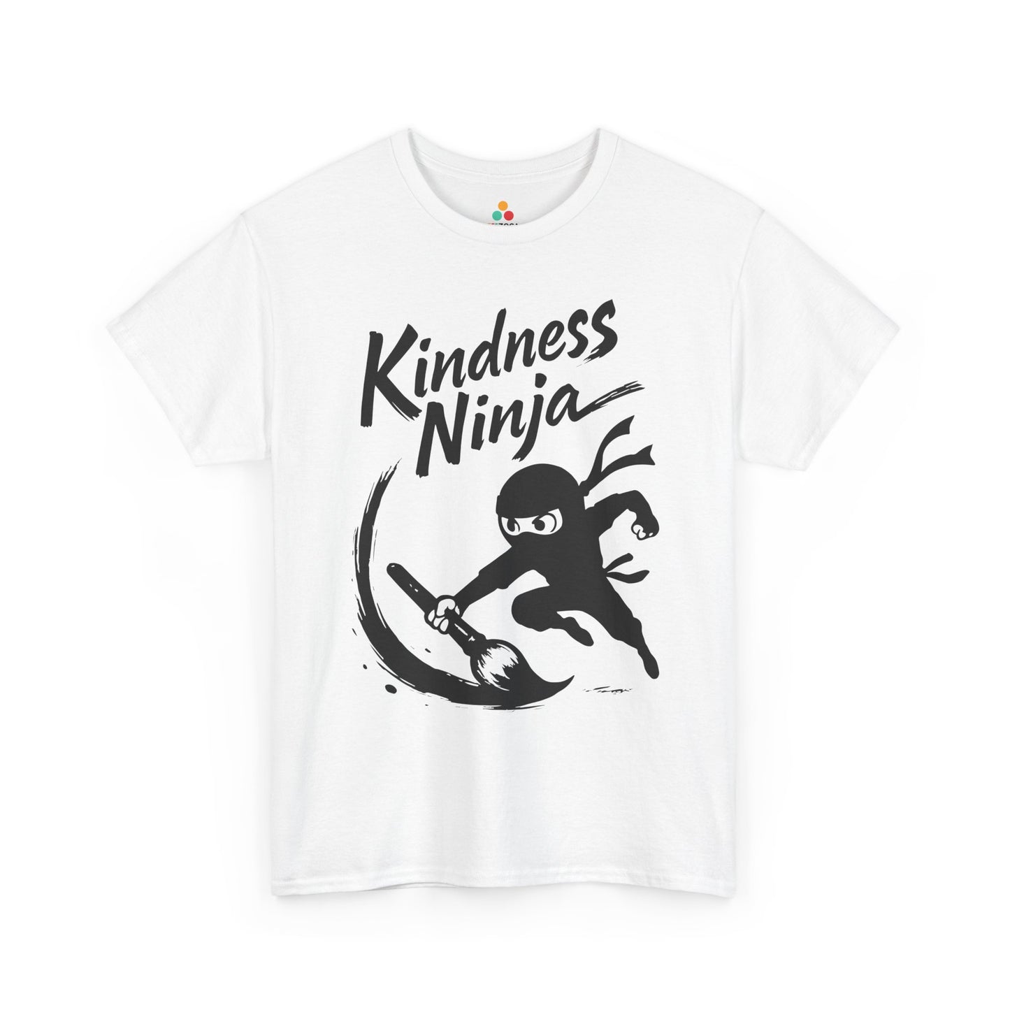 Kindness Ninja Unisex T-Shirt | Unity Day Anti-Bullying Graphic Tee | TEEZOCA anti-bullying Unisex T-shirt kindness ninja design