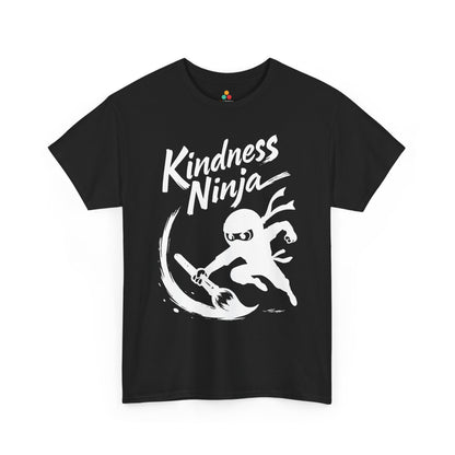 Kindness Ninja Unisex T-Shirt | Unity Day Anti-Bullying Graphic Tee | TEEZOCA empowerment Unisex T-shirt kindness ninja bold artwork