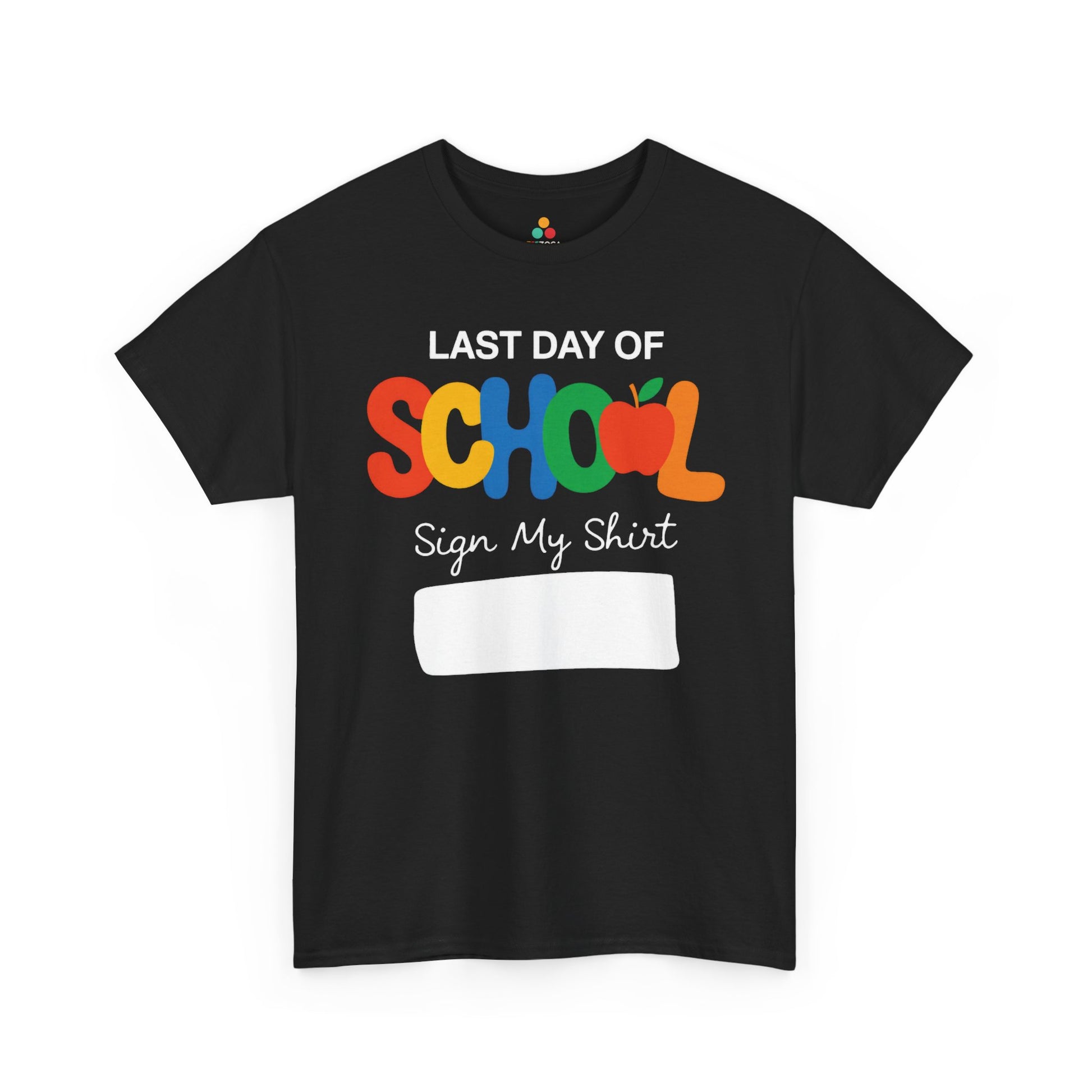 Last Day of School Sign My Shirt Unisex T-shirt – Kids Graduation | TEEZOCA 