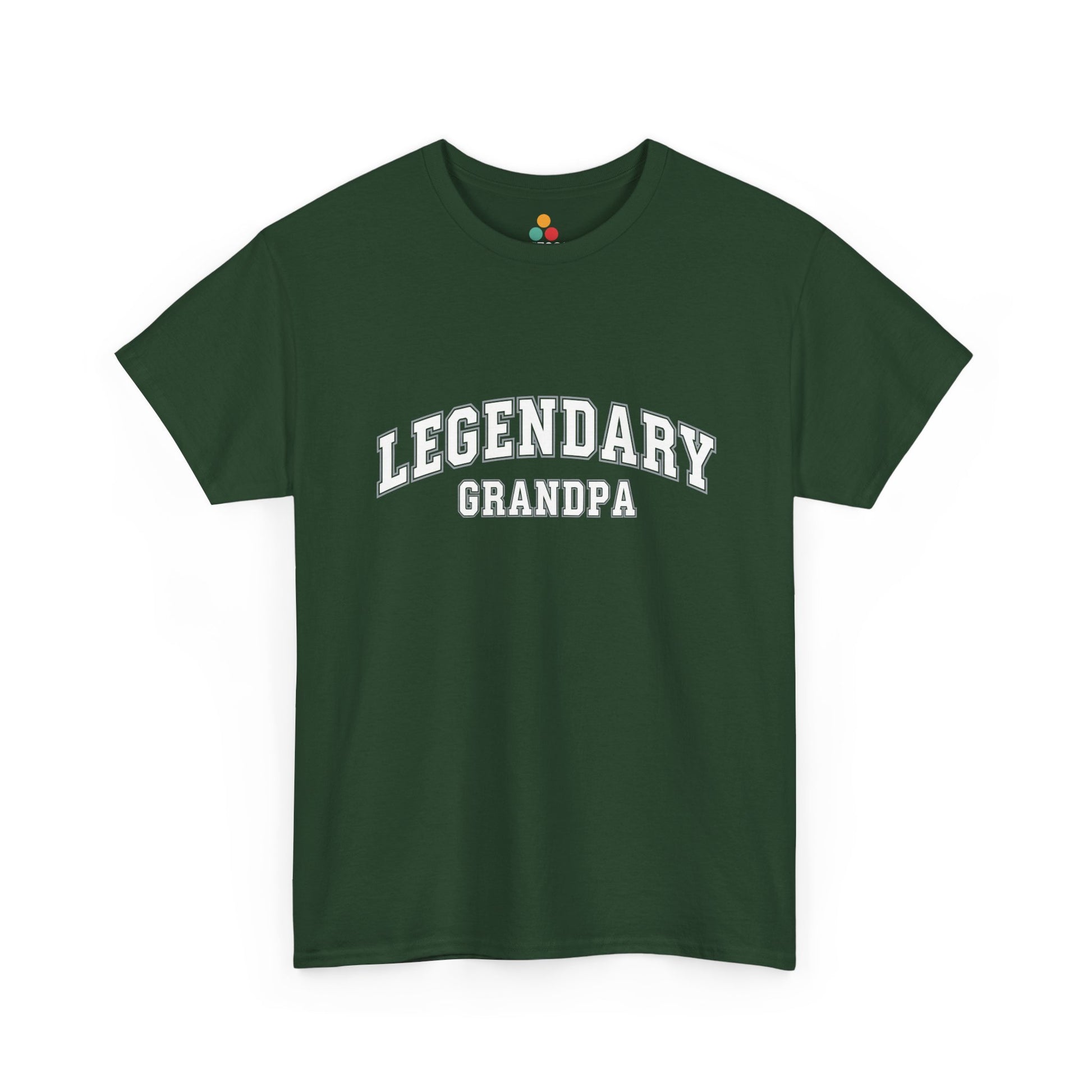Legendary Grandpa T-Shirt – Classic Grandfather Gift Tee | TEEZOCA 