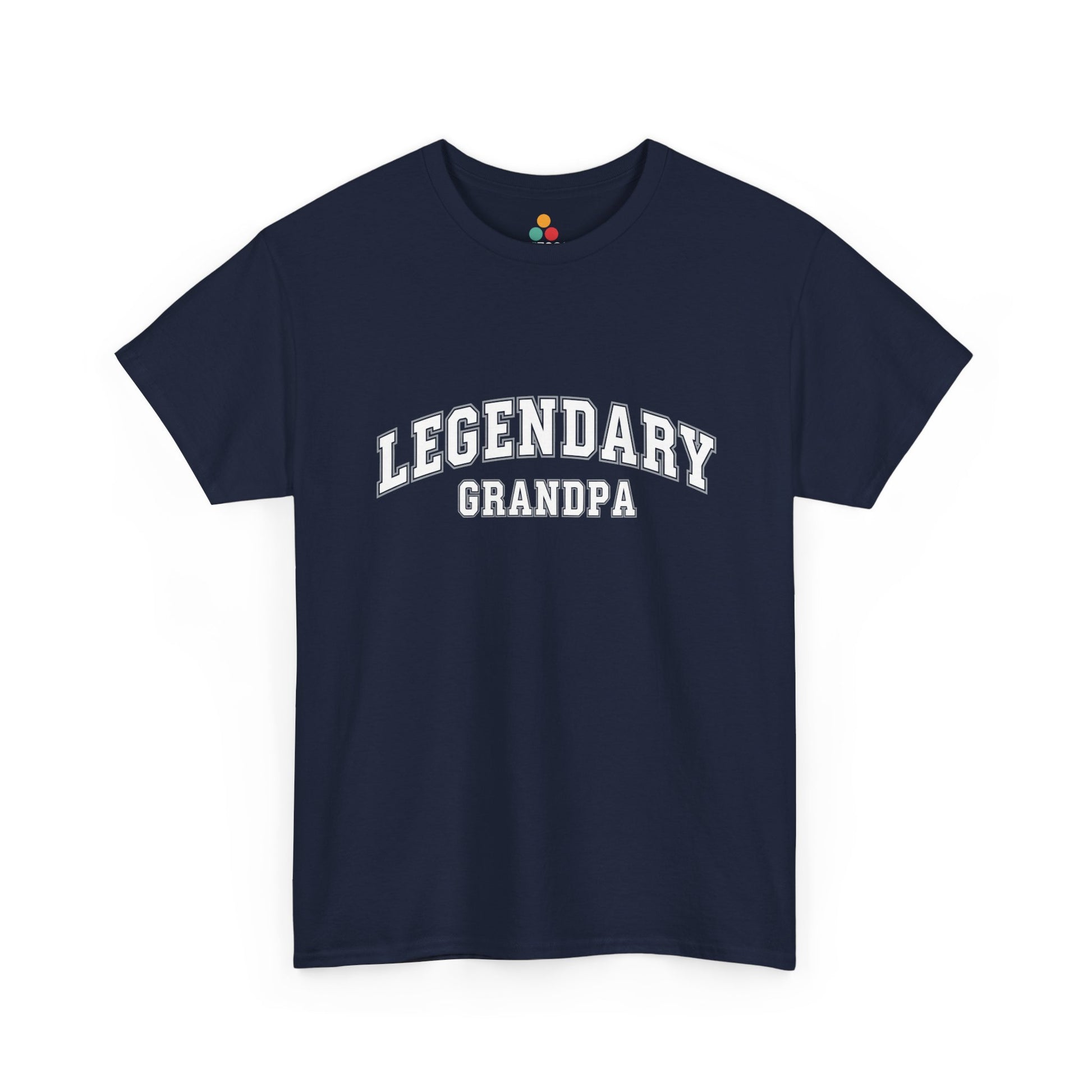 Legendary Grandpa T-Shirt – Classic Grandfather Gift Tee | TEEZOCA 