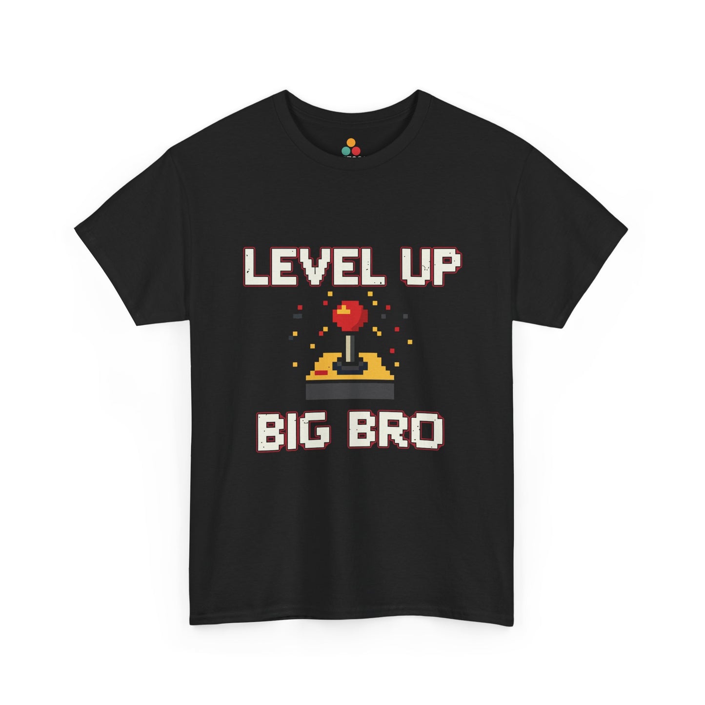 Level Up Big Bro Gamer T-Shirt – Retro Gaming Brother Gift | TEEZOCA 