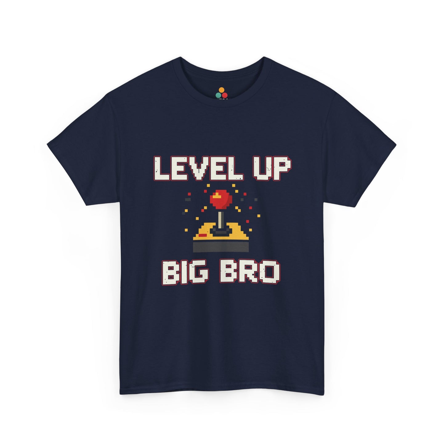 Level Up Big Bro Gamer T-Shirt – Retro Gaming Brother Gift | TEEZOCA 
