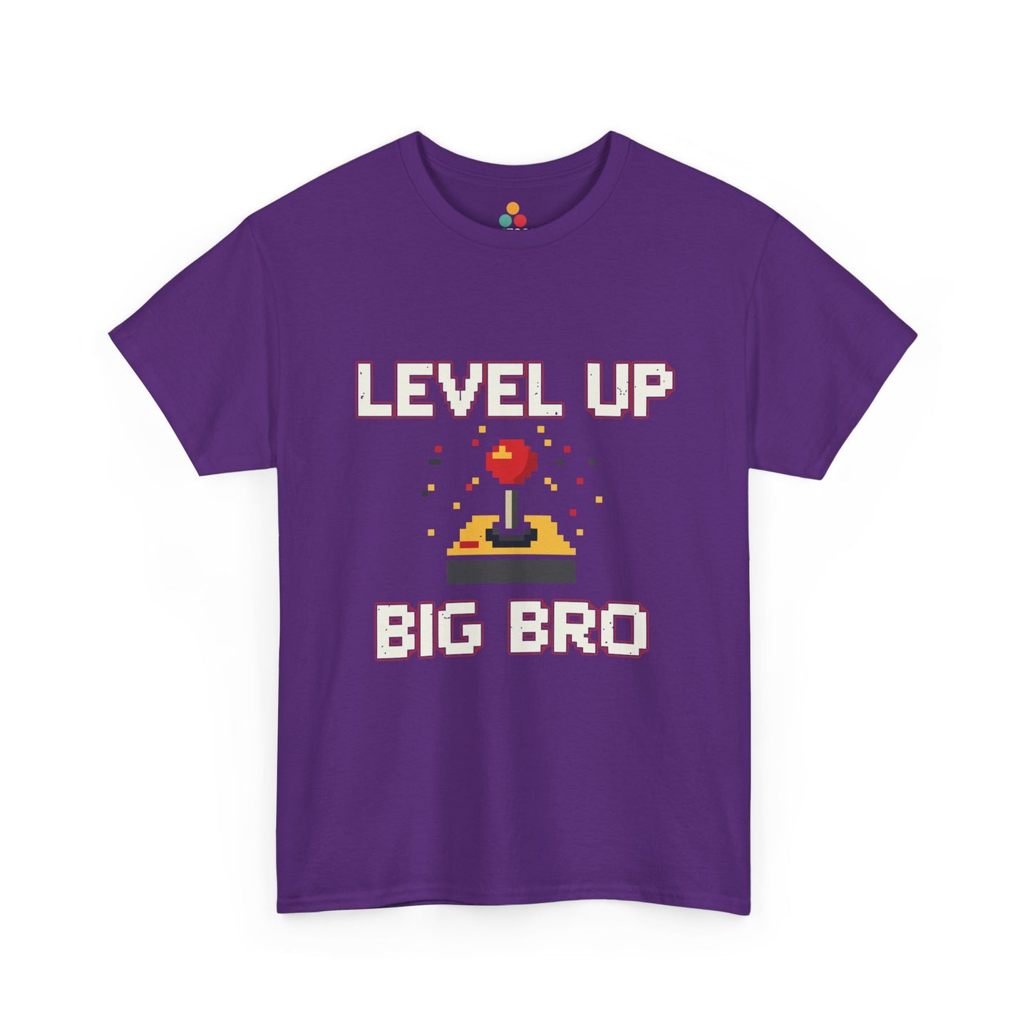 Level Up Big Bro Gamer T-Shirt – Retro Gaming Brother Gift | TEEZOCA 