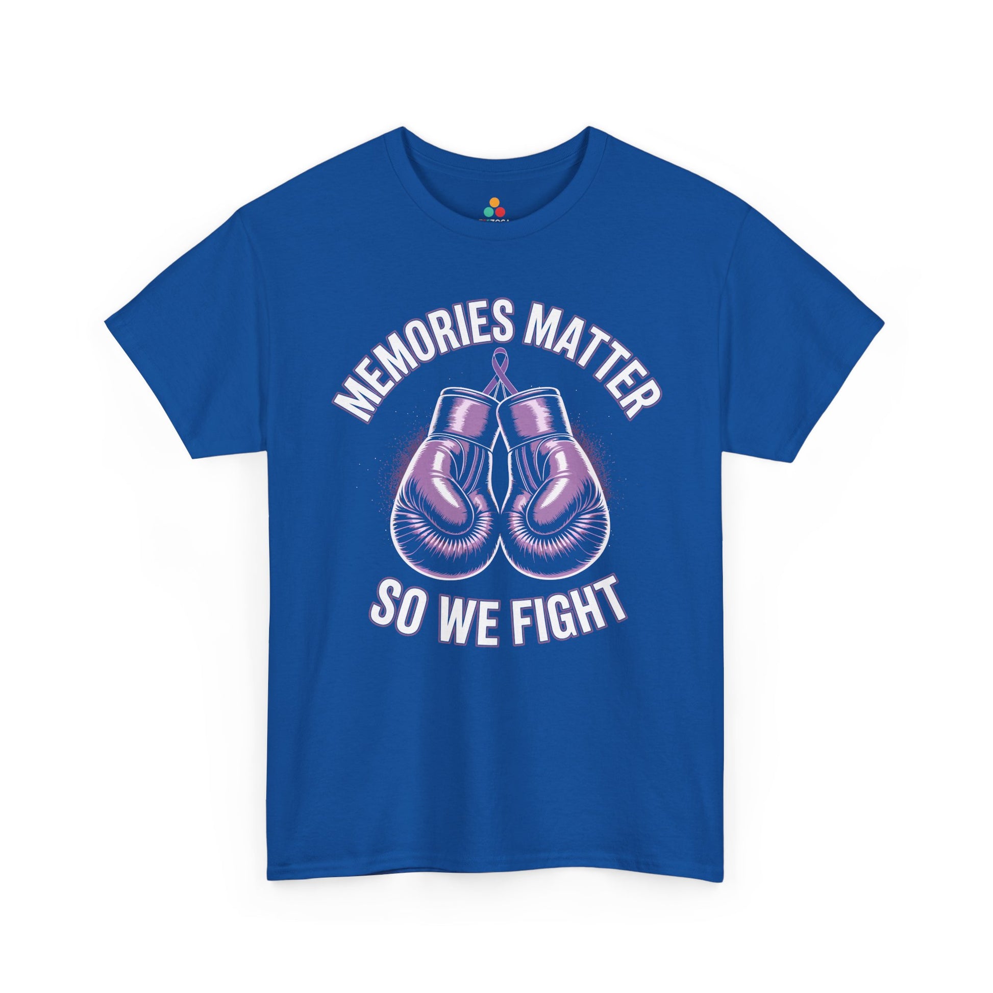 Memories Matter So We Fight Alzheimer’s Awareness Unisex T-shirt | TEEZOCA 