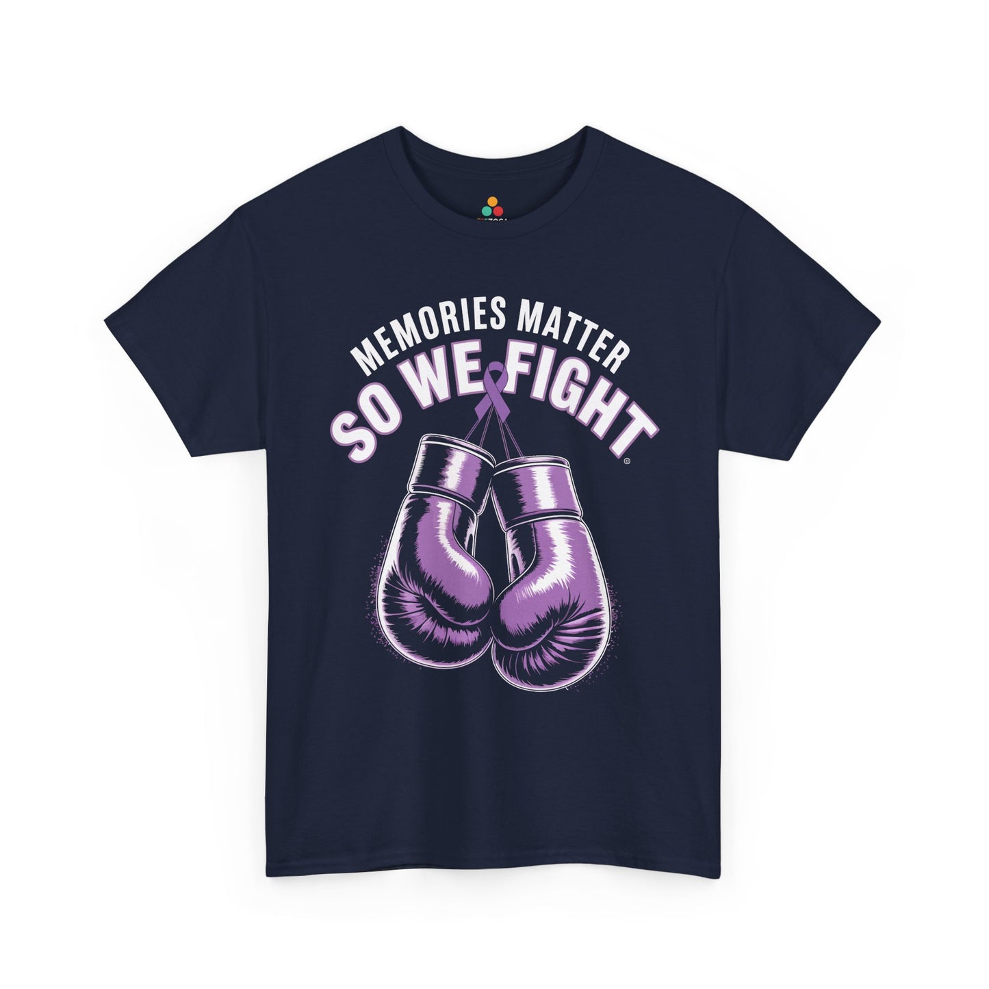 Memories Matter So We Fight Unisex T-shirt – Alzheimer Support | TEEZOCA 