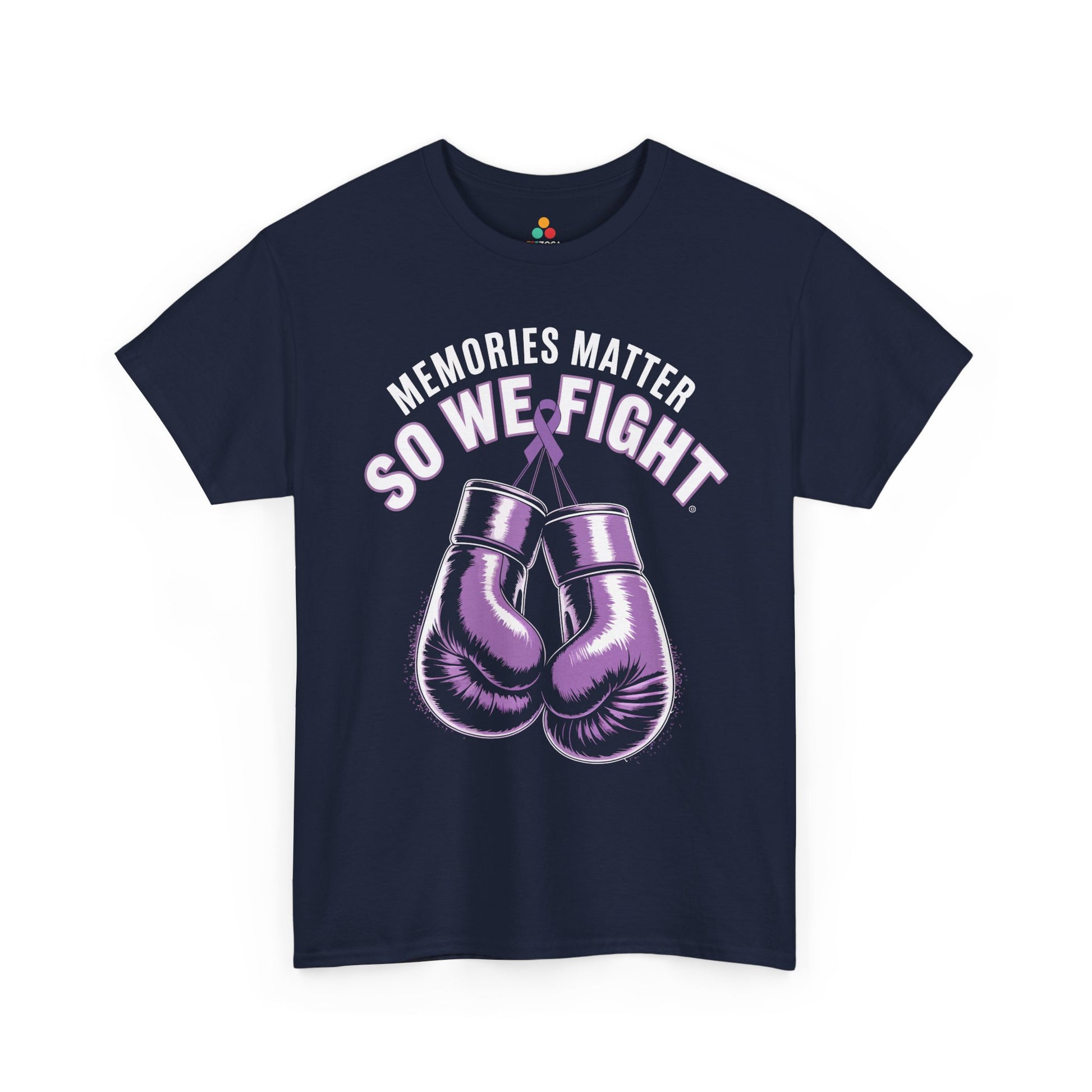 Memories Matter So We Fight Unisex T-shirt – Alzheimer Support | TEEZOCA 