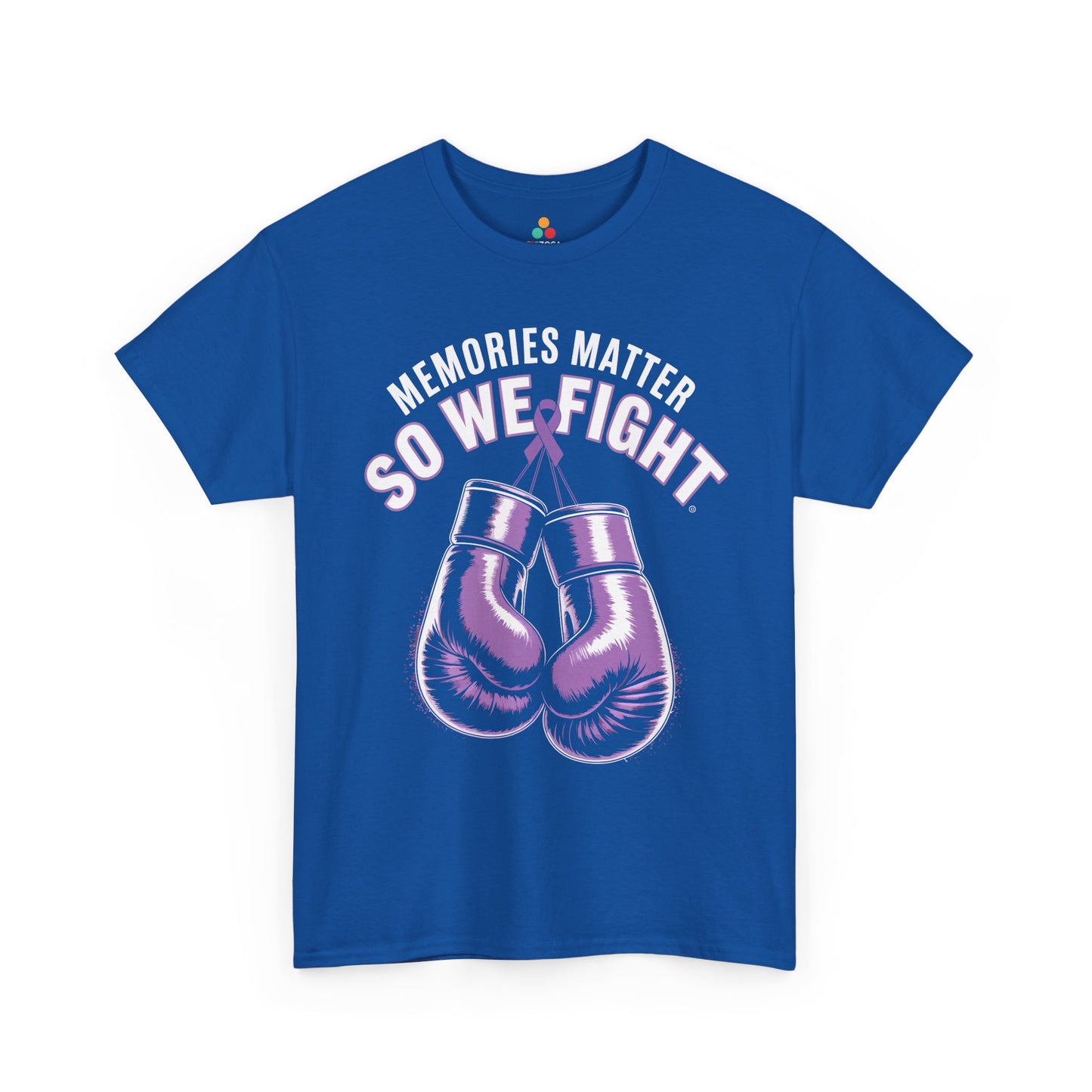 Memories Matter So We Fight Unisex T-shirt – Alzheimer Support | TEEZOCA 