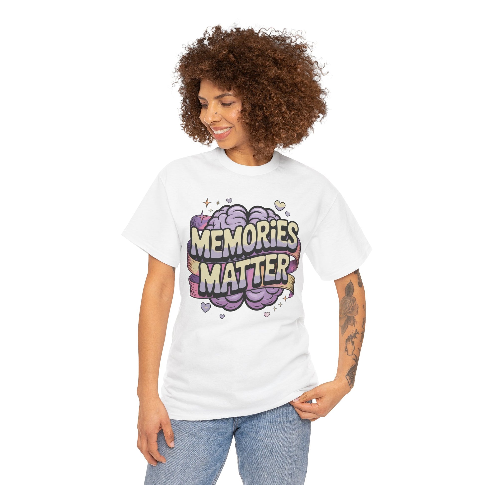 Memories Matter Unisex T-shirt Alzheimer's Awareness Design | TEEZOCA 