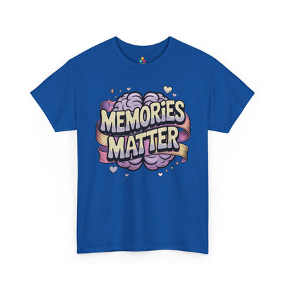 Memories Matter Unisex T-shirt Alzheimer's Awareness Design | TEEZOCA 