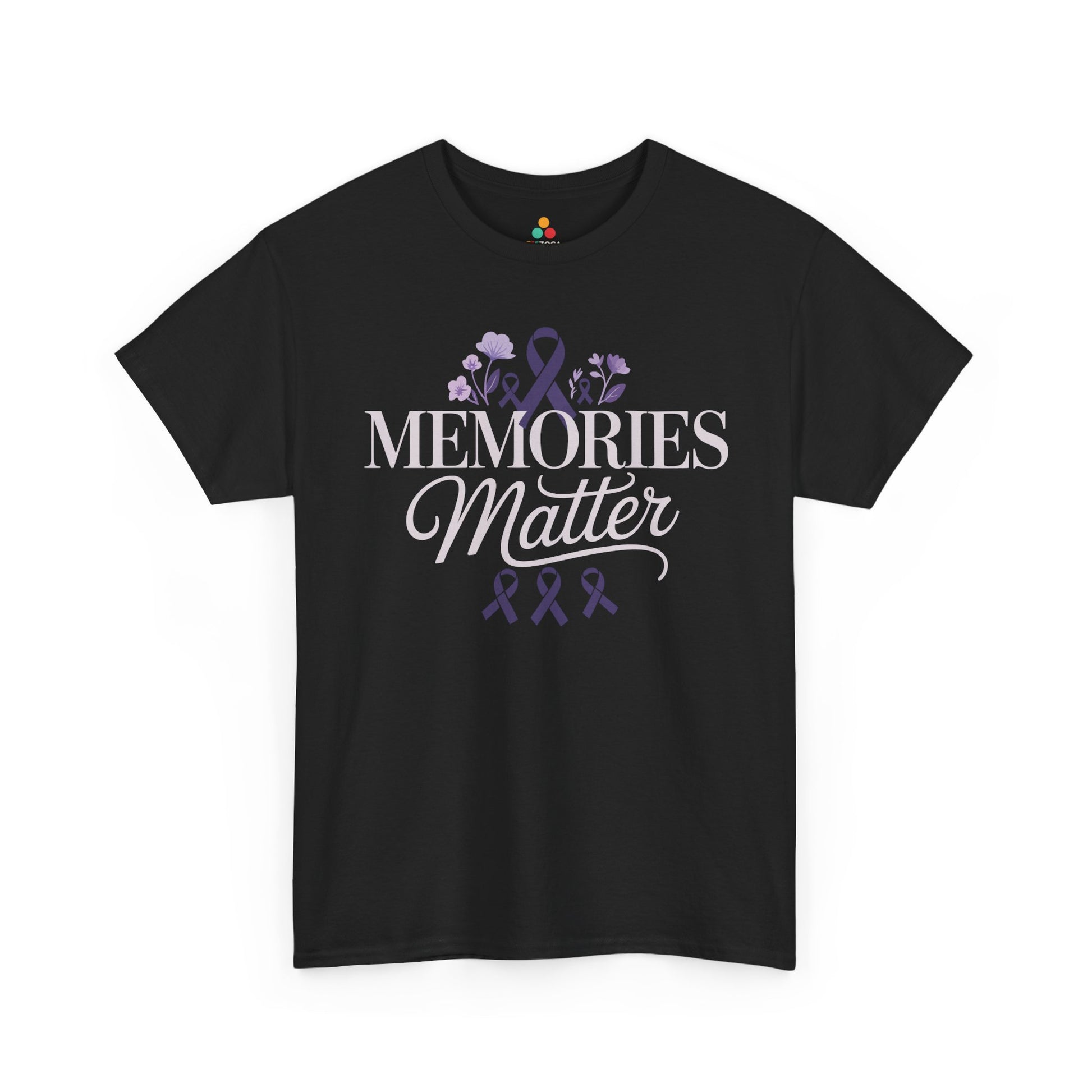 Memories Matter Unisex T-shirt – Alzheimer's Awareness Ribbon | TEEZOCA 