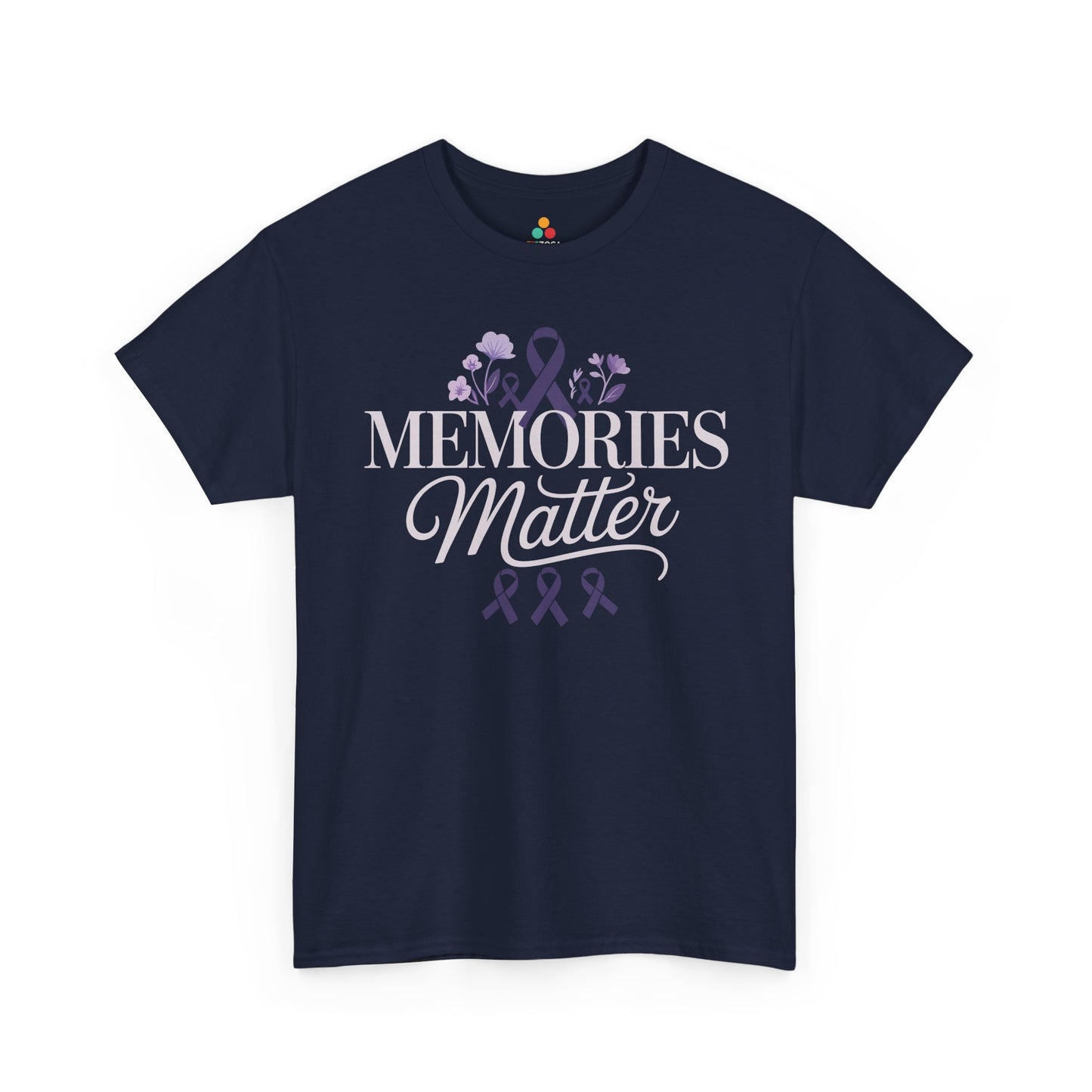 Memories Matter Unisex T-shirt – Alzheimer's Awareness Ribbon | TEEZOCA 