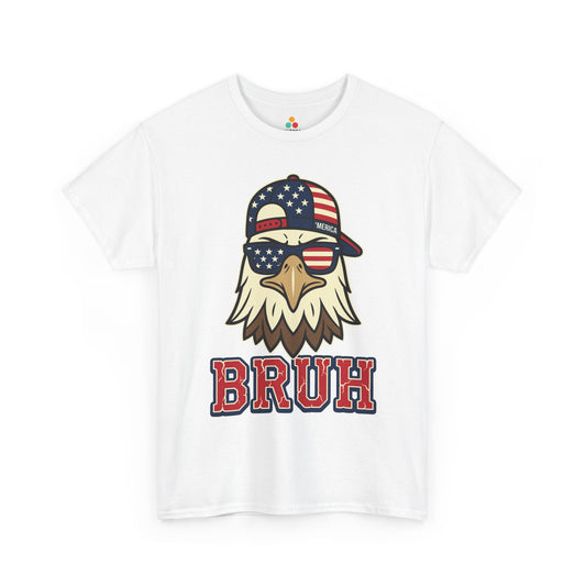 Men's 4th of July Shirts, Funny Merica Bruh Eagle Patriotic T-shirt | TEEZOCA 