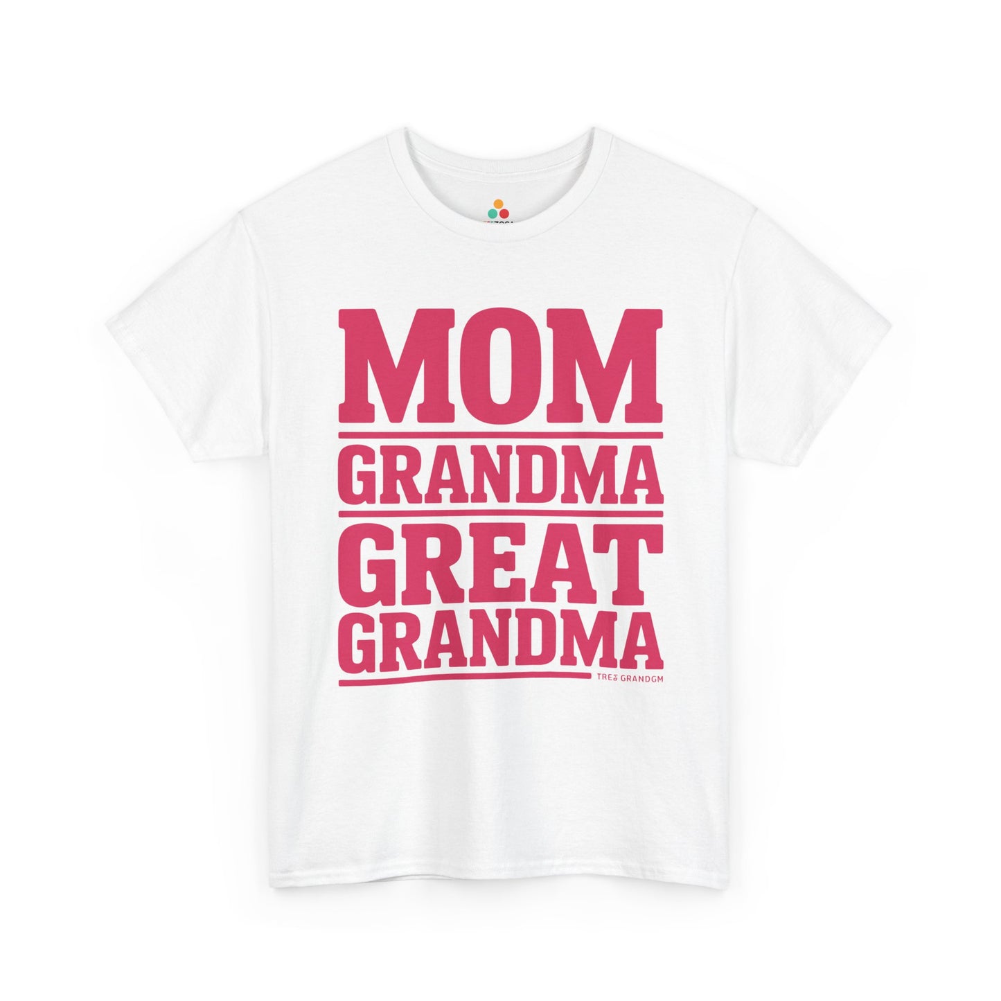 Mom Grandma Great Grandma Women's T-shirt Mother's Day Gift | TEEZOCA 