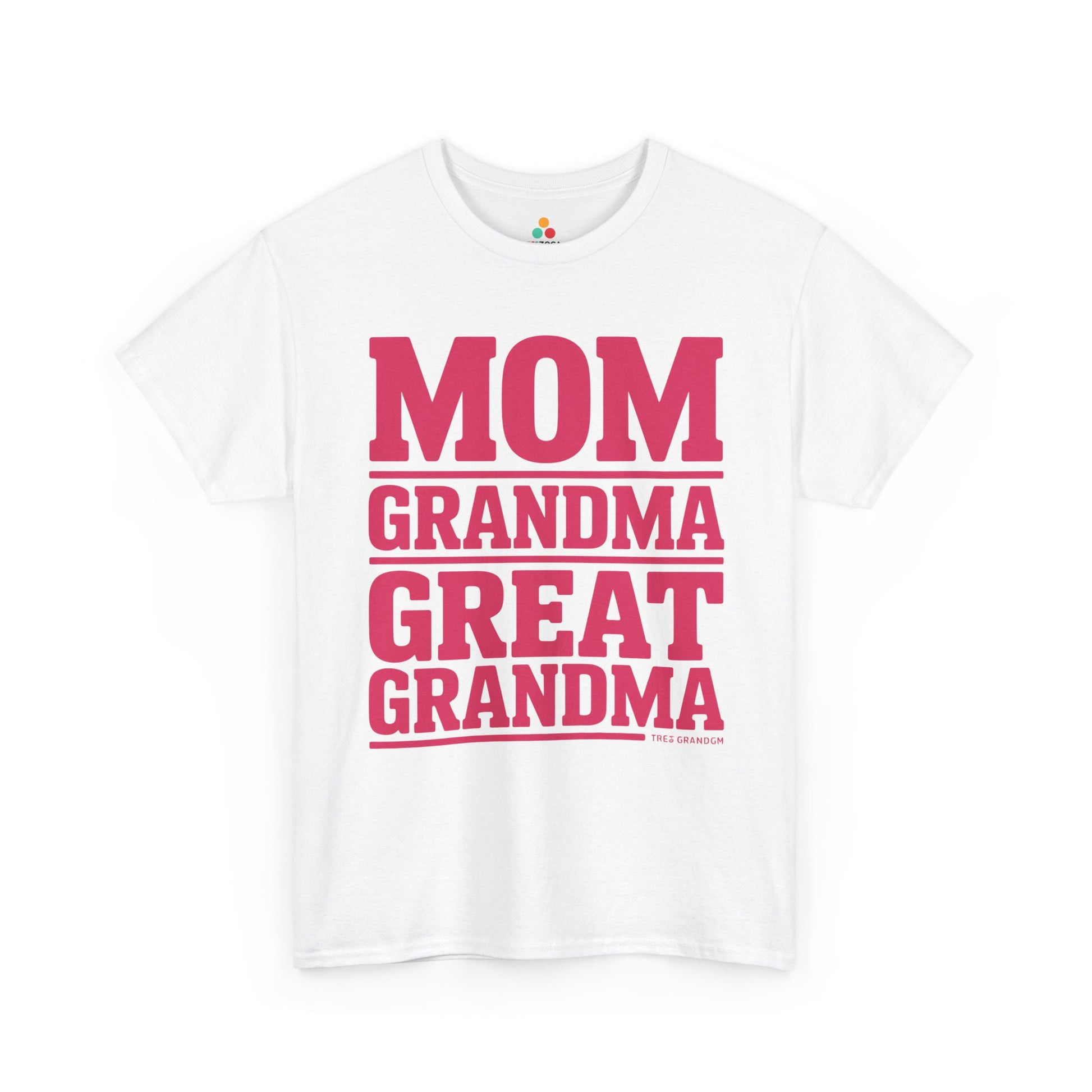 Mom Grandma Great Grandma Women's T-shirt Mother's Day Gift | TEEZOCA 
