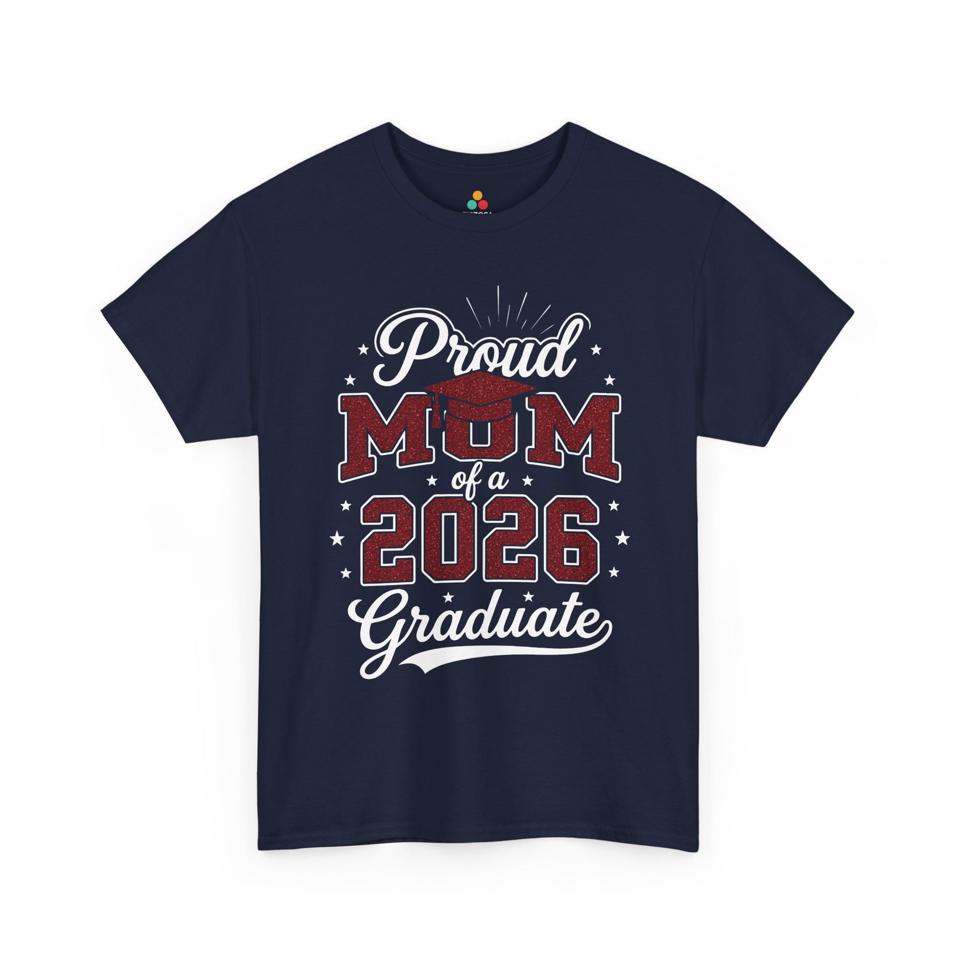 Proud Mom of a 2026 Graduate Unisex T-shirt Graduation Gift | TEEZOCA 