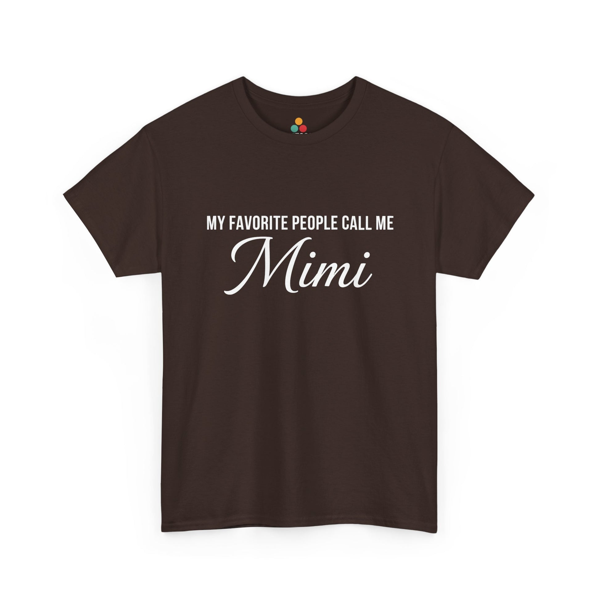 My Favorite People Call Me Mimi T‑Shirt – Cute Mimi Grandma Gift Tee | TEEZOCA 