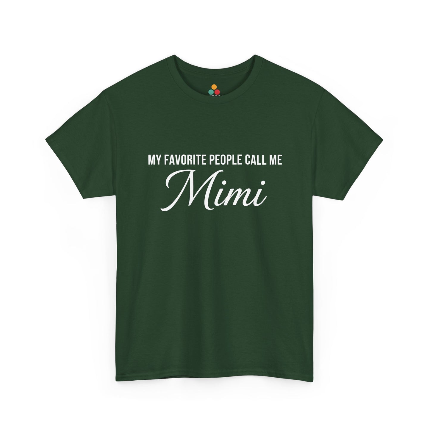 My Favorite People Call Me Mimi T‑Shirt – Cute Mimi Grandma Gift Tee | TEEZOCA 