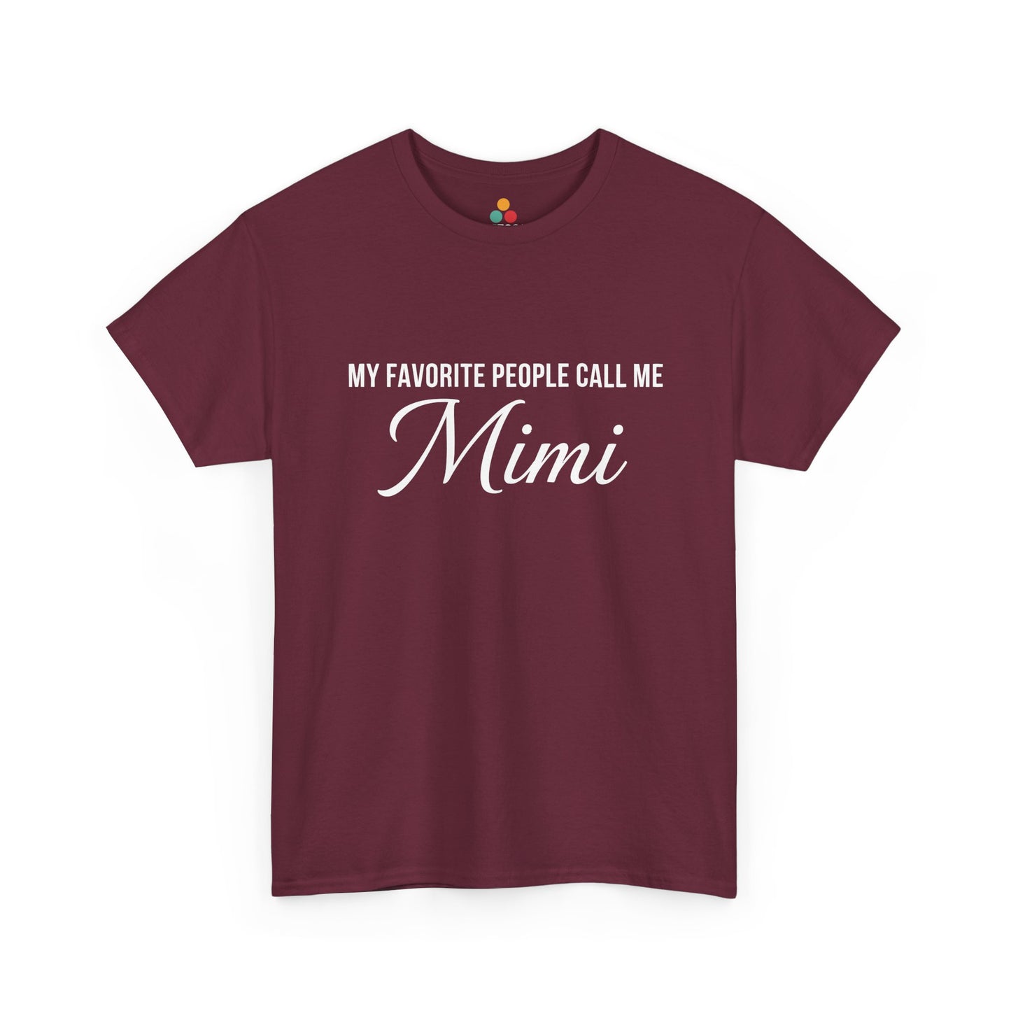 My Favorite People Call Me Mimi T‑Shirt – Cute Mimi Grandma Gift Tee | TEEZOCA 