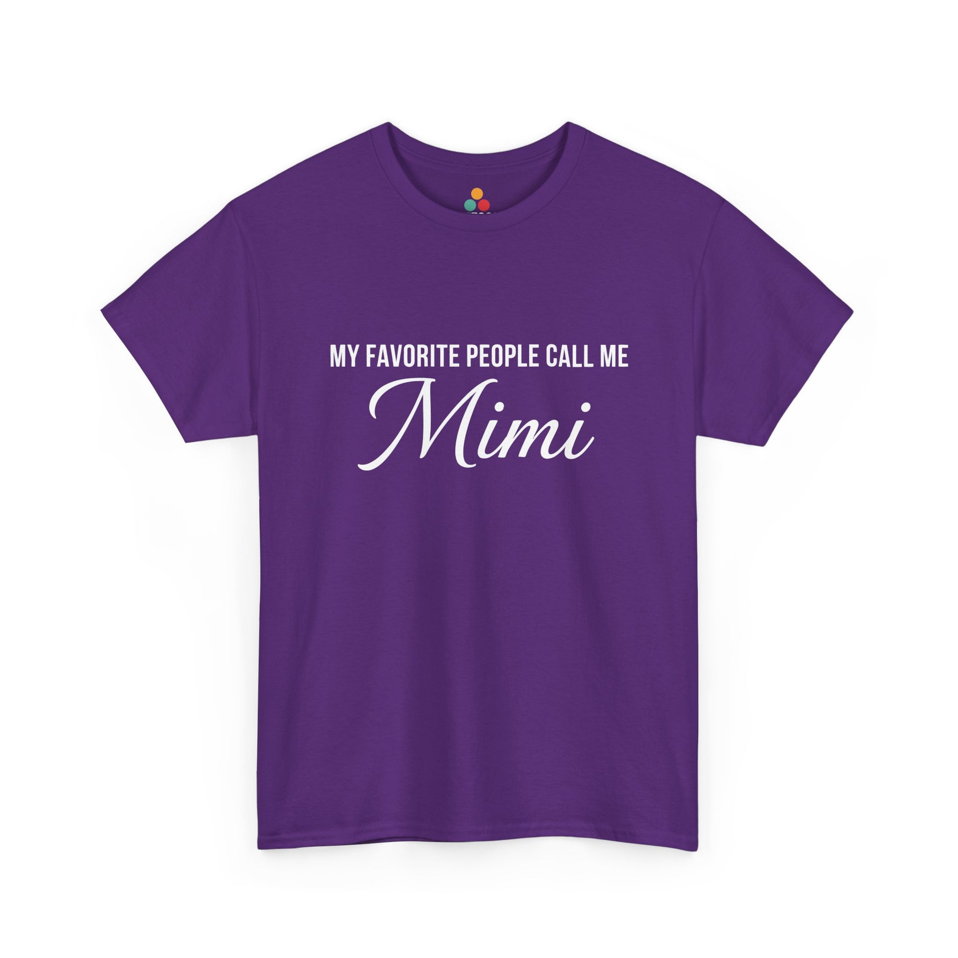 My Favorite People Call Me Mimi T‑Shirt – Cute Mimi Grandma Gift Tee | TEEZOCA 