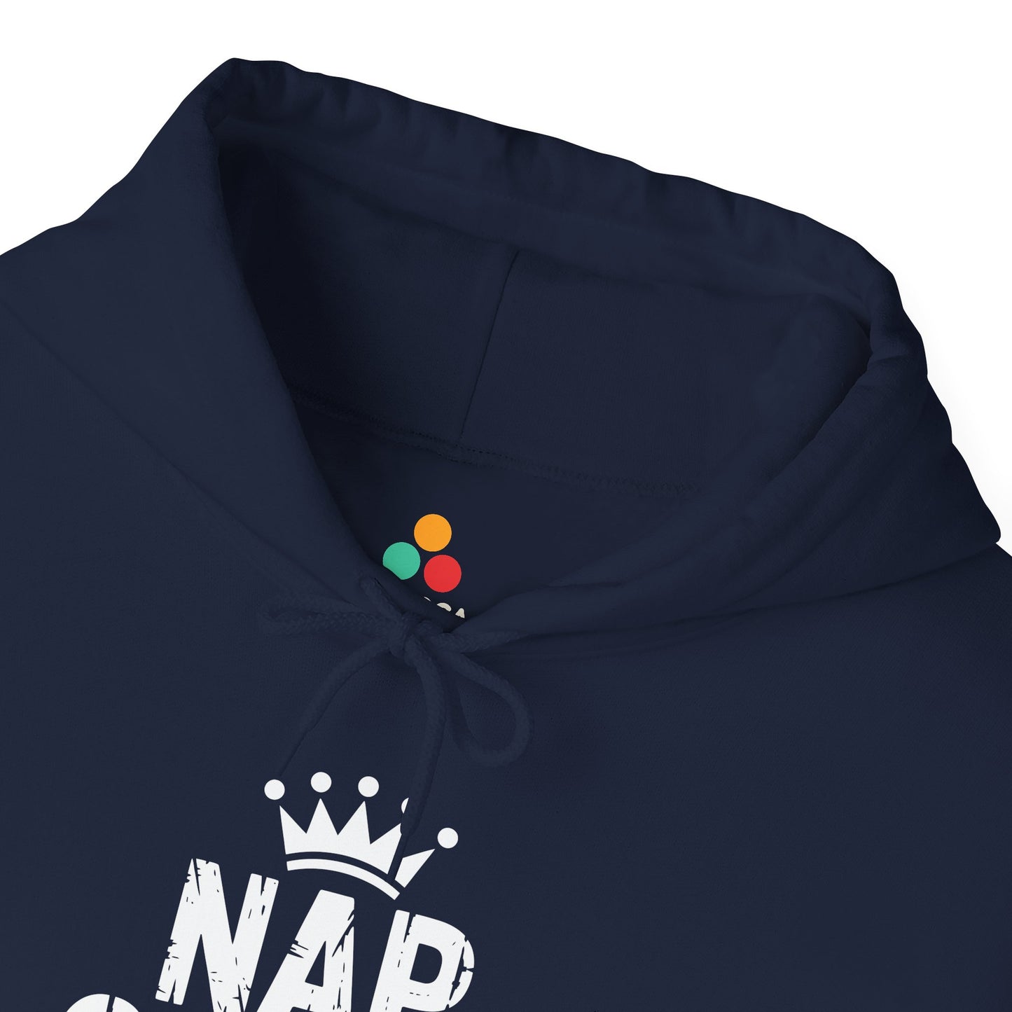 Nap Queen Crown Statement Heavy Blend Hoodie | TEEZOCA confident slogan Unisex Heavy Blend Hoodie