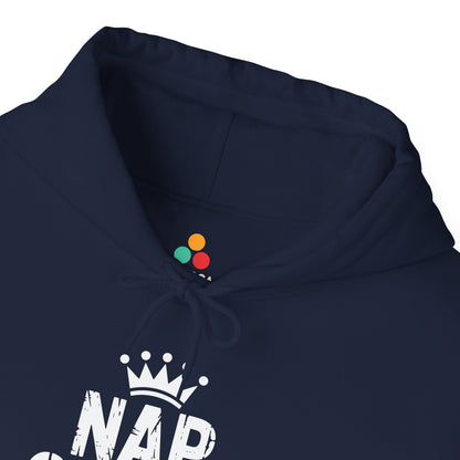 Nap Queen Crown Statement Heavy Blend Hoodie | TEEZOCA confident slogan Unisex Heavy Blend Hoodie