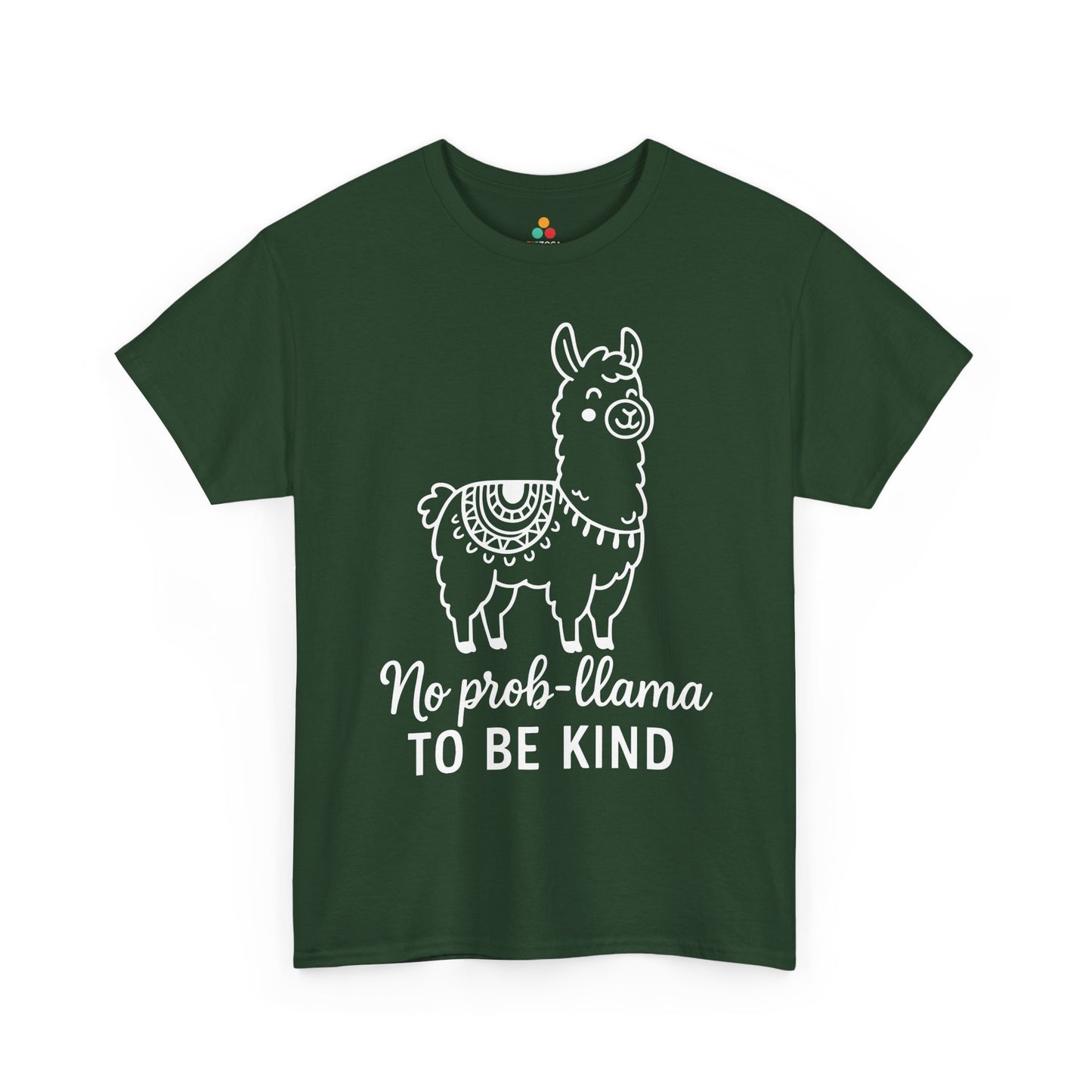 No Prob-Llama To Be Kind Unity Day Anti-Bullying Awareness Unisex T-shirt | TEEZOCA Unity Day orange kindness llama Unisex T-shirt
