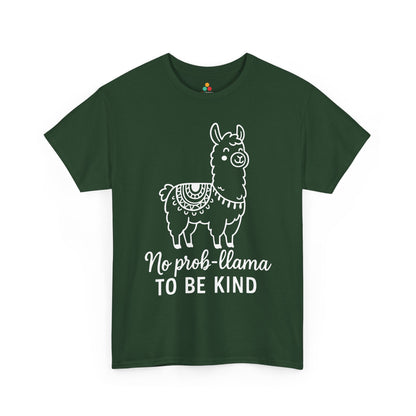 No Prob-Llama To Be Kind Unity Day Anti-Bullying Awareness Unisex T-shirt | TEEZOCA Unity Day orange kindness llama Unisex T-shirt