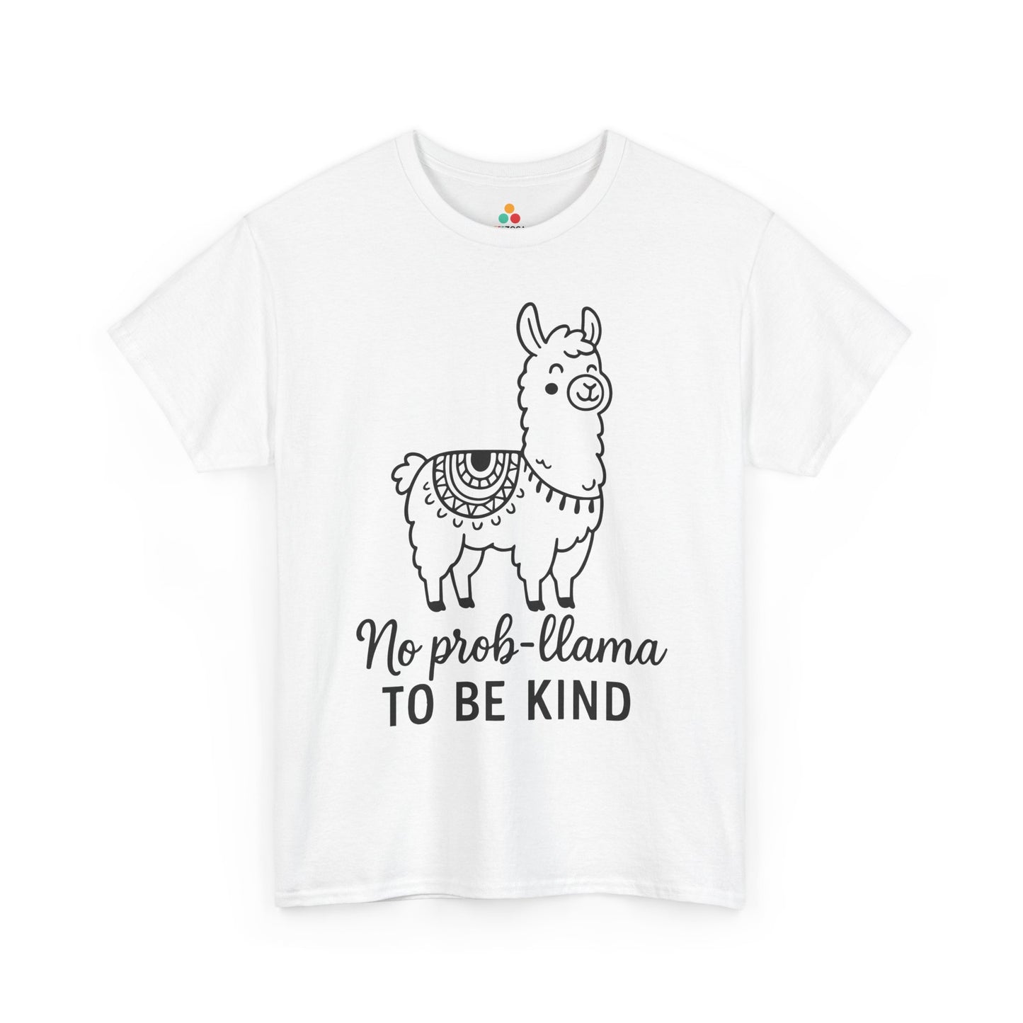 No Prob-Llama To Be Kind Unity Day Anti-Bullying Awareness Unisex T-shirt | TEEZOCA anti-bullying Unity Day llama Unisex T-shirt
