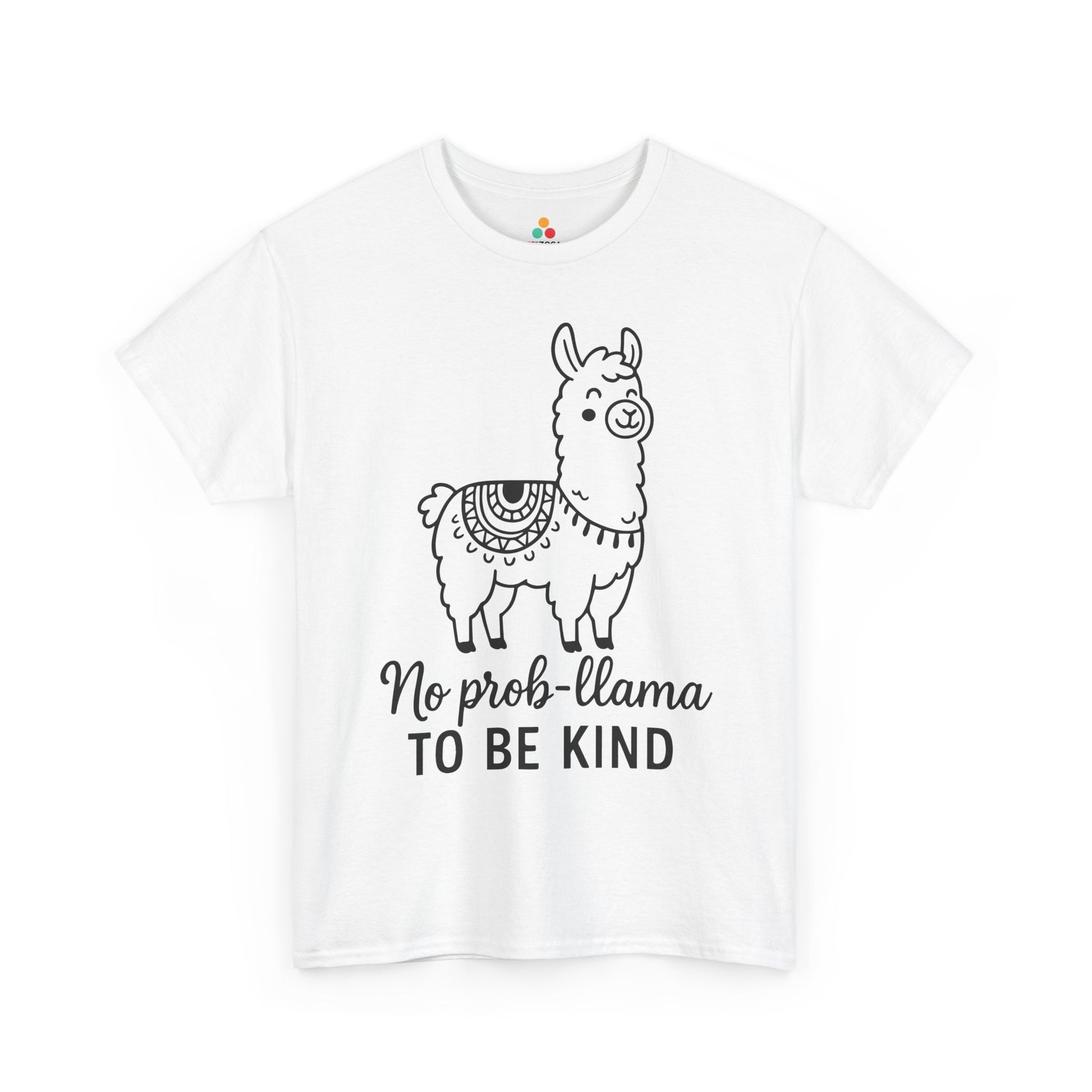 No Prob-Llama To Be Kind Unity Day Anti-Bullying Awareness Unisex T-shirt | TEEZOCA anti-bullying Unity Day llama Unisex T-shirt