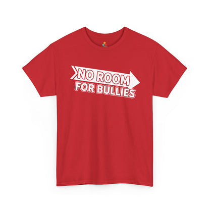No Room for Bullies Unisex T-Shirt | Unity Day Anti-Bullying Message Tee | TEEZOCA 