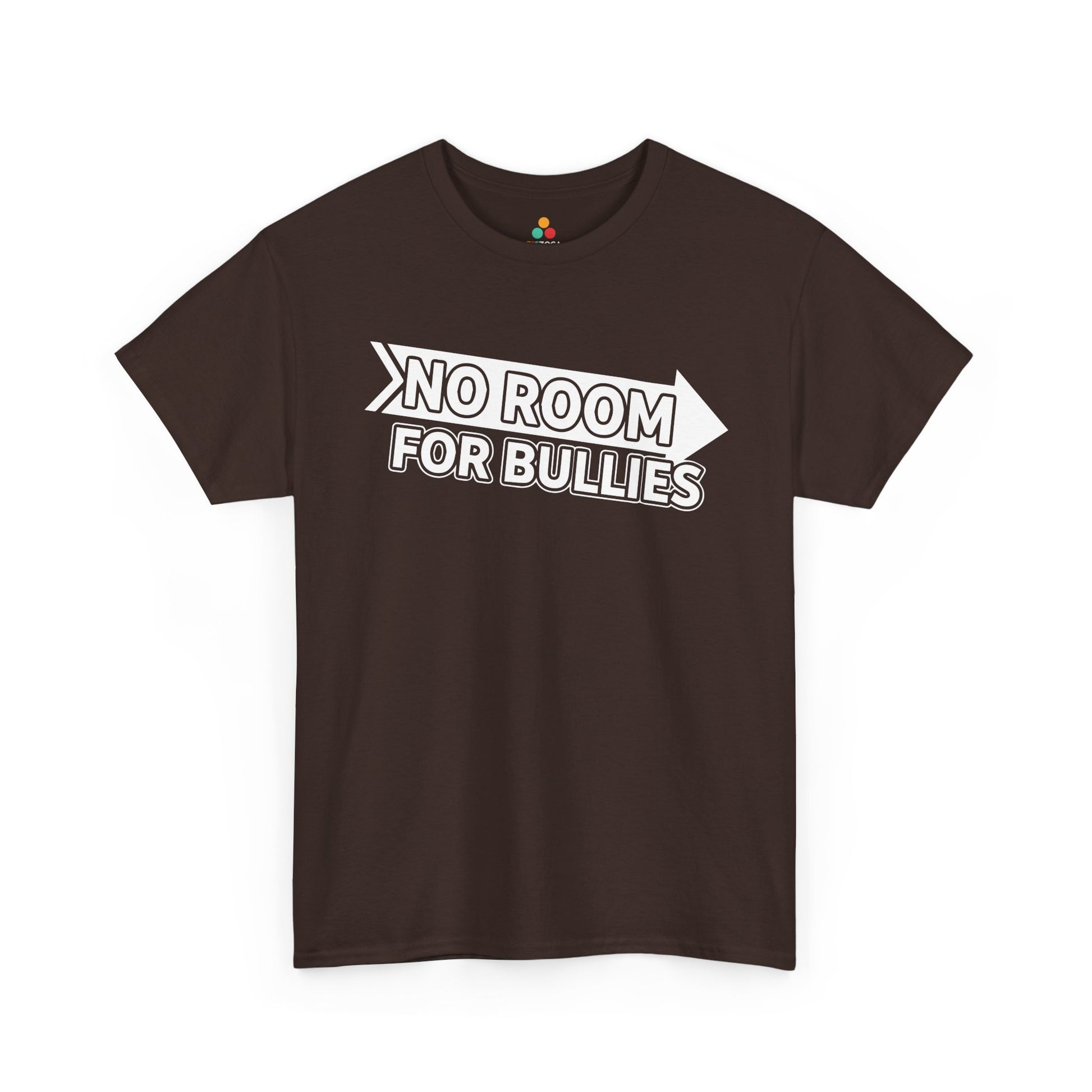 No Room for Bullies Unisex T-Shirt | Unity Day Anti-Bullying Message Tee | TEEZOCA school unity day Unisex T-shirt anti-bullying design