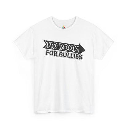 No Room for Bullies Unisex T-Shirt | Unity Day Anti-Bullying Message Tee | TEEZOCA stand against bullying Unisex T-shirt message tee